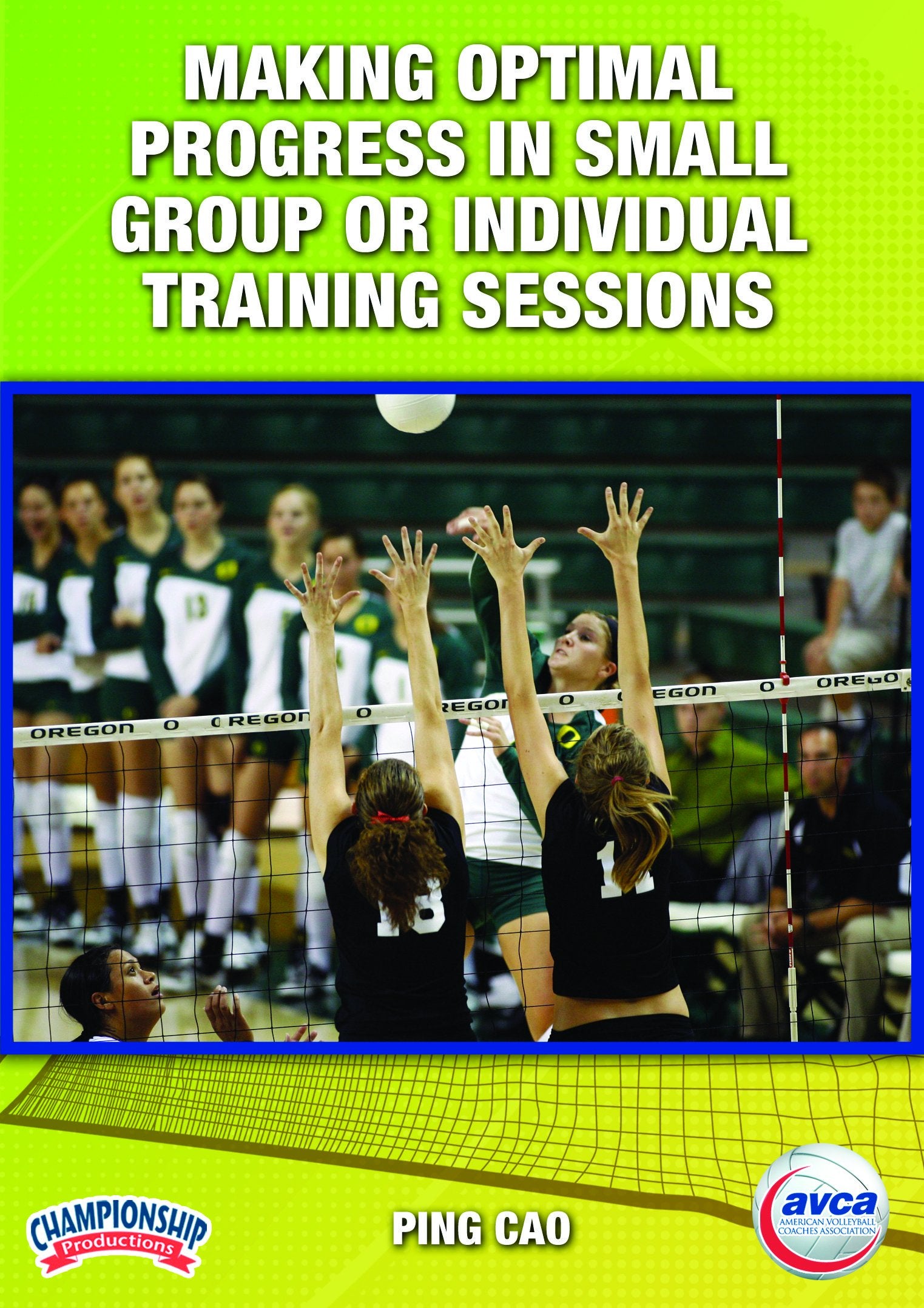 MAKING OPTIMAL PROGRESS IN SMALL GROUP OR INDIVIDUAL TRAINING SESSIONS (CAO)