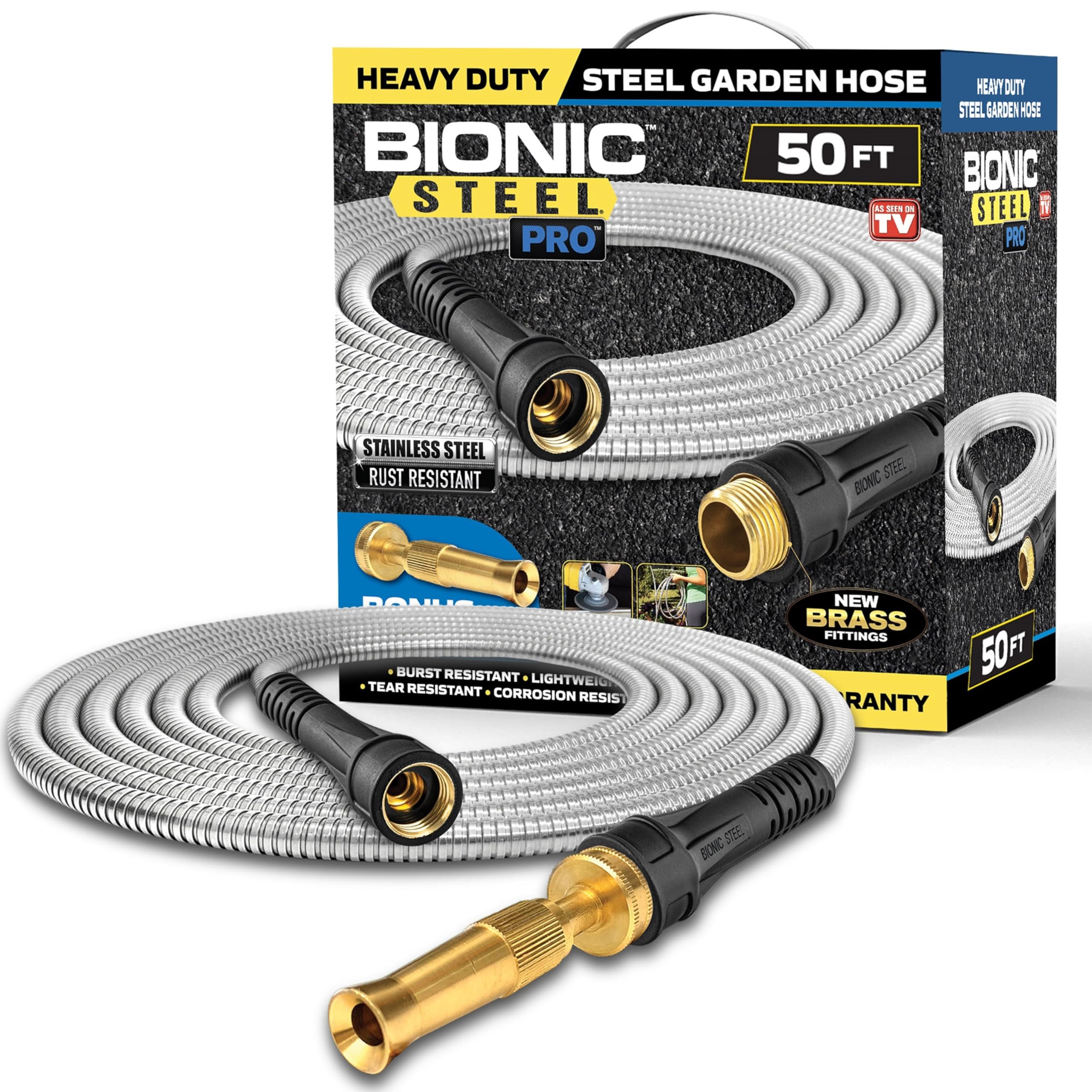 GARDEN HOSE SS 5/8″X50 (Pack of 1)