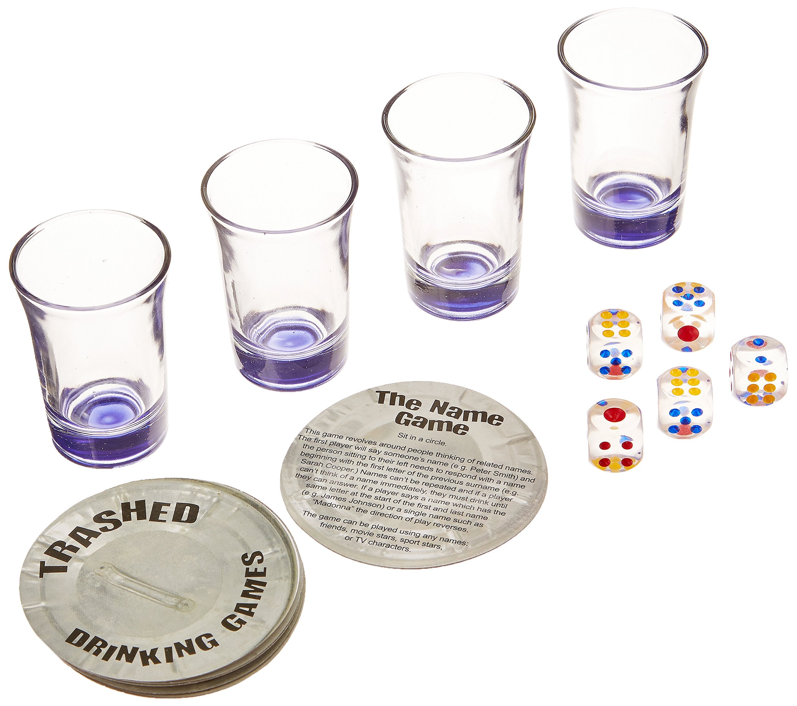 Trashed - Assorted Drinking Games (Pack of 1)