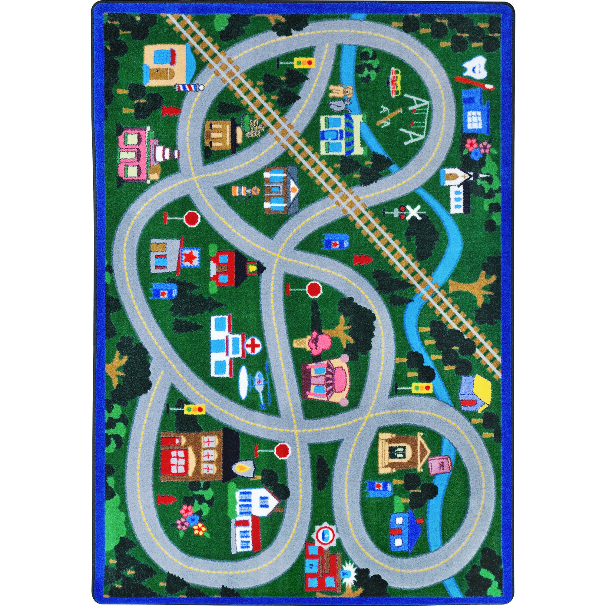 My Community Helpers 78 x 109??area rug in color Multi