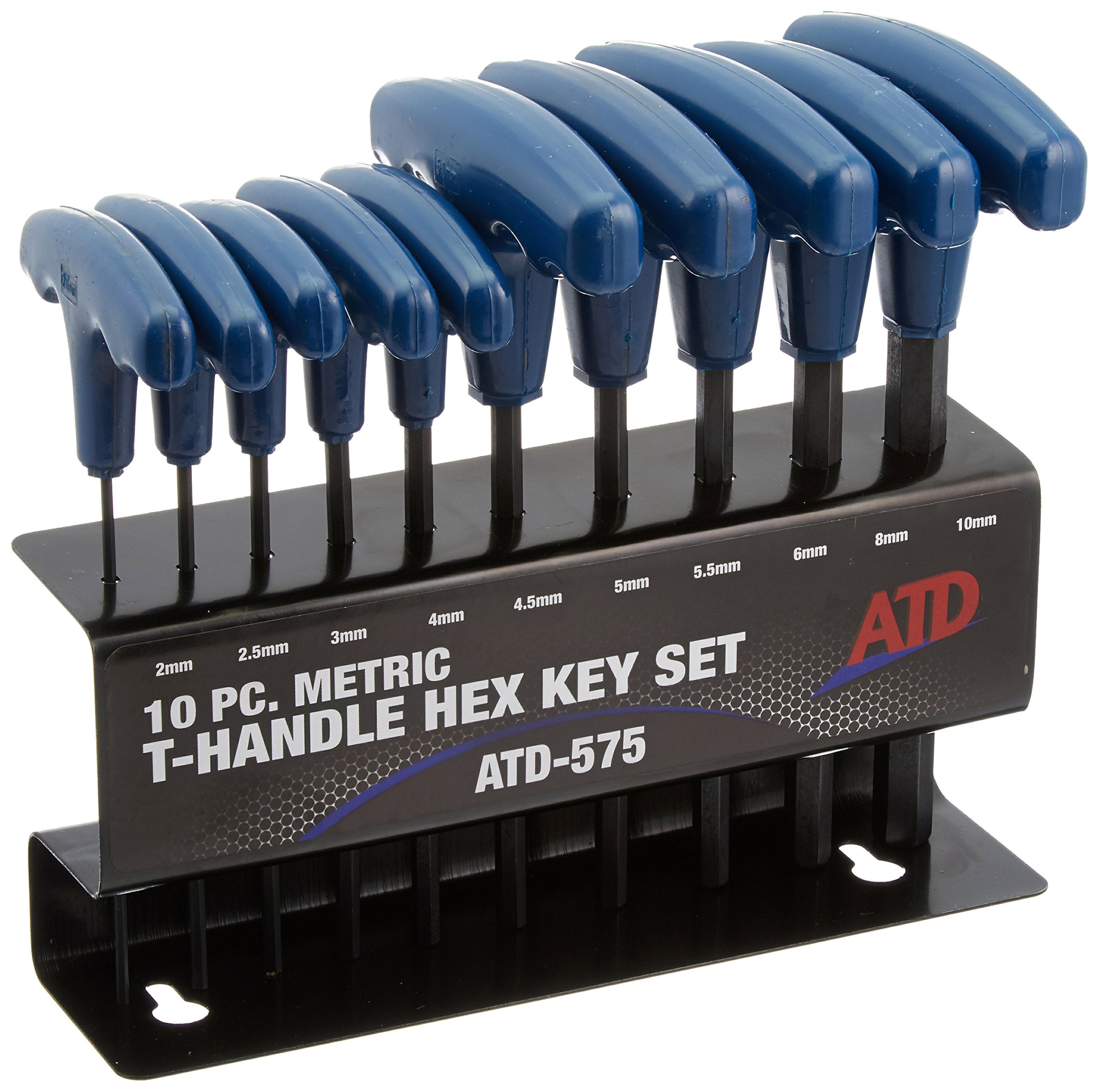 10 Pc. Metric T-Handle Hex Key Set