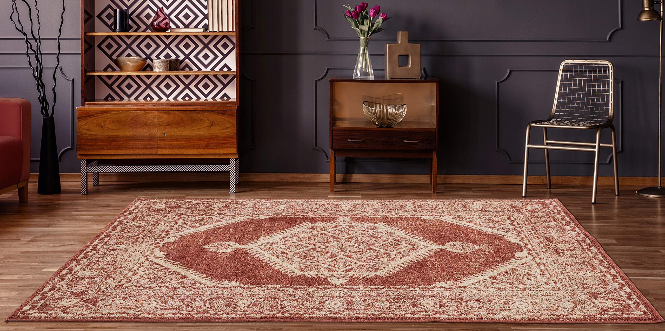 United Weavers Marrakesh Sultana Brick Area Rug 53 x 72