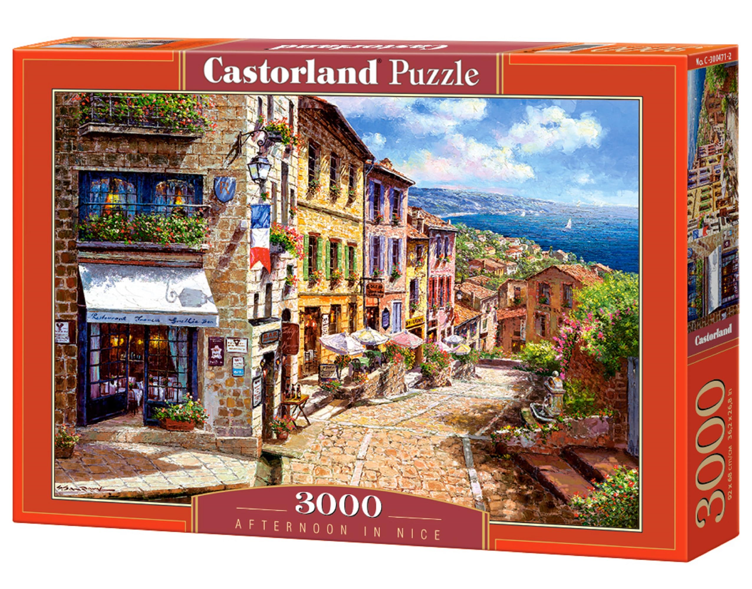 Bridge Toys - Castorland, 3000 Piece Jigsaw Puzzle, Afternoon in Nice