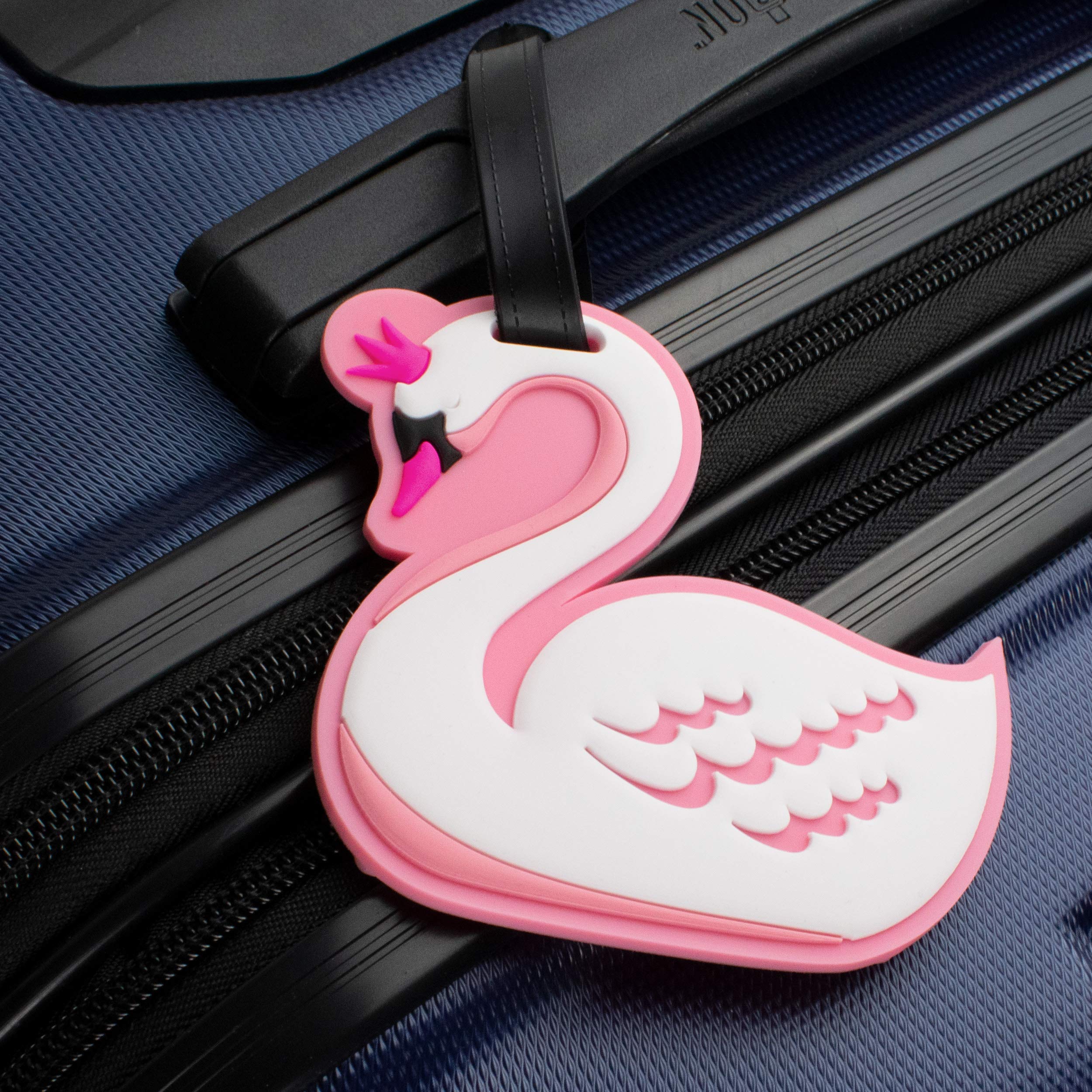 19V69 ITALIA Swan Luggage Tags - Set of 2