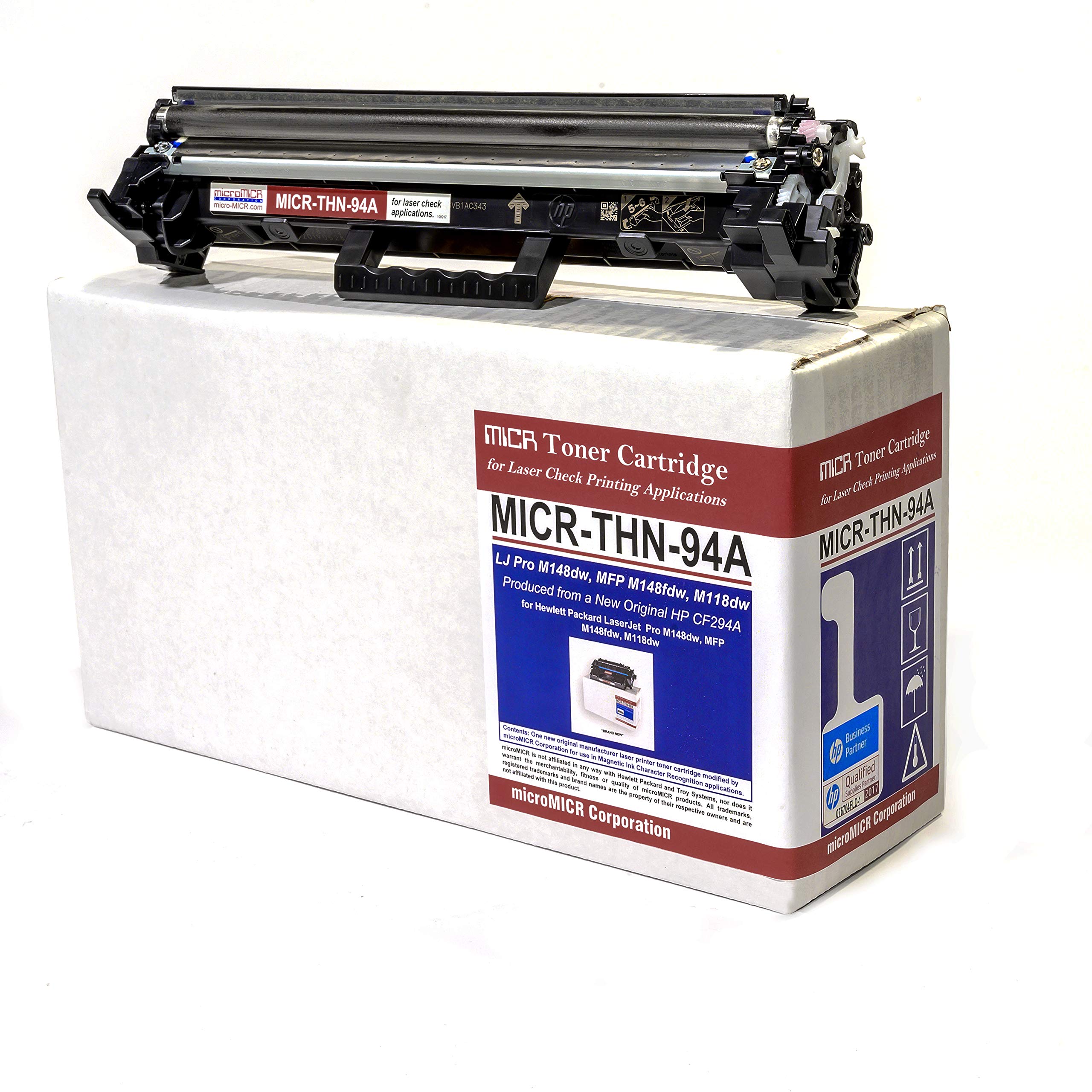 MicroMICR Toner Cartridge - Alternative for HP CF294A - Black, MICR-THN-94A