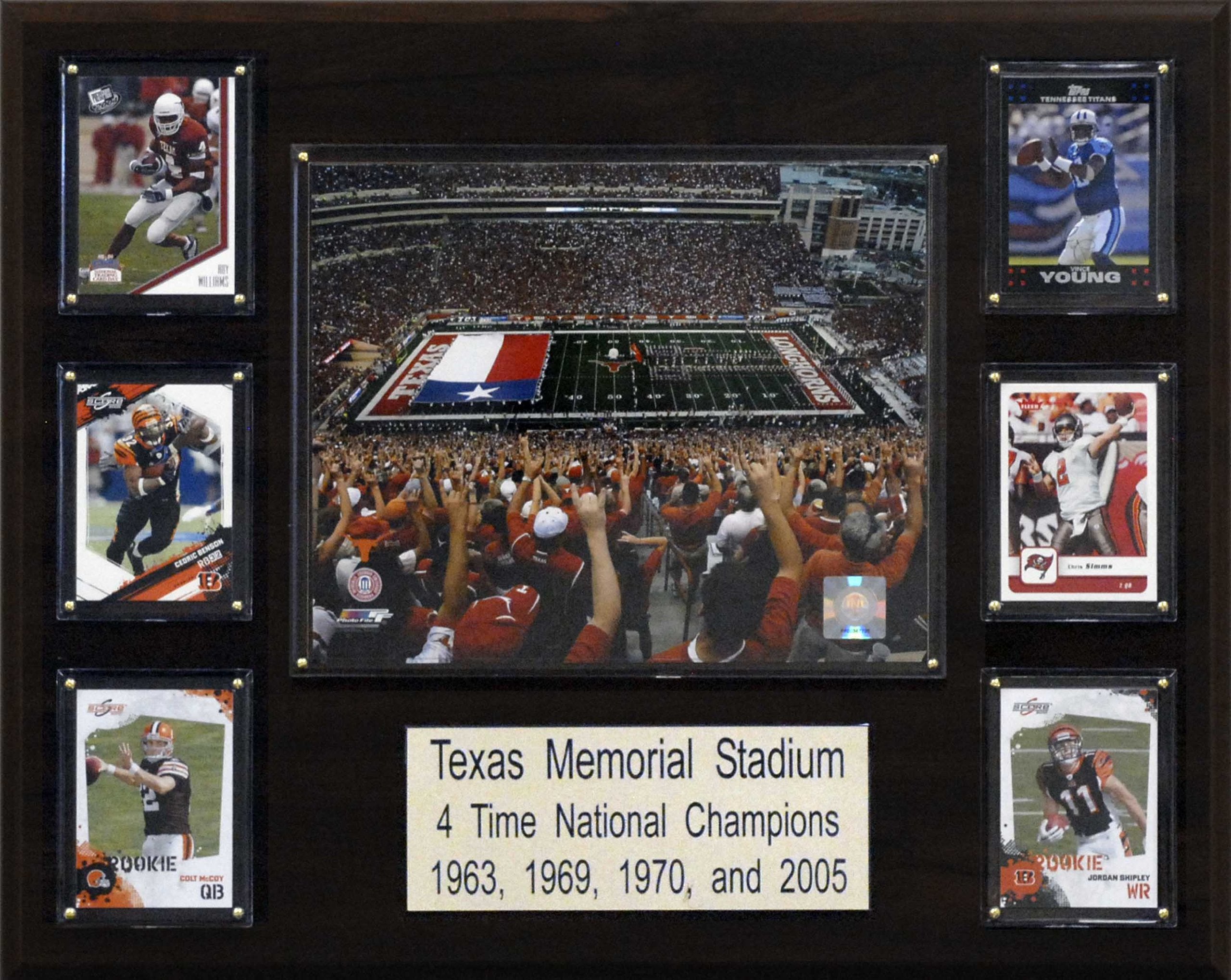 NCAA Football 16x20″ Texas Memorial Stadium Stadium Plaque