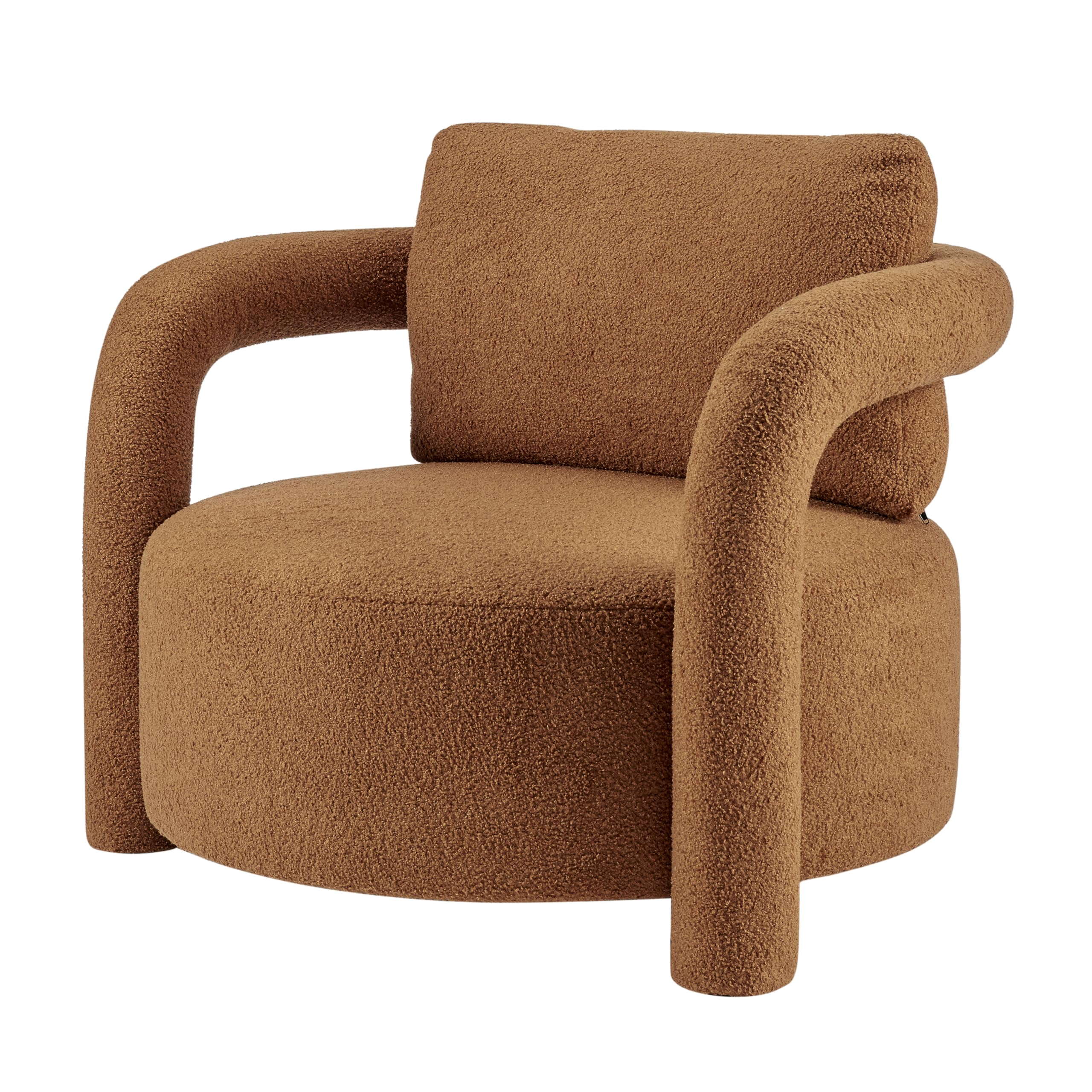Maisie Faux Shearling Accent Arm Chair