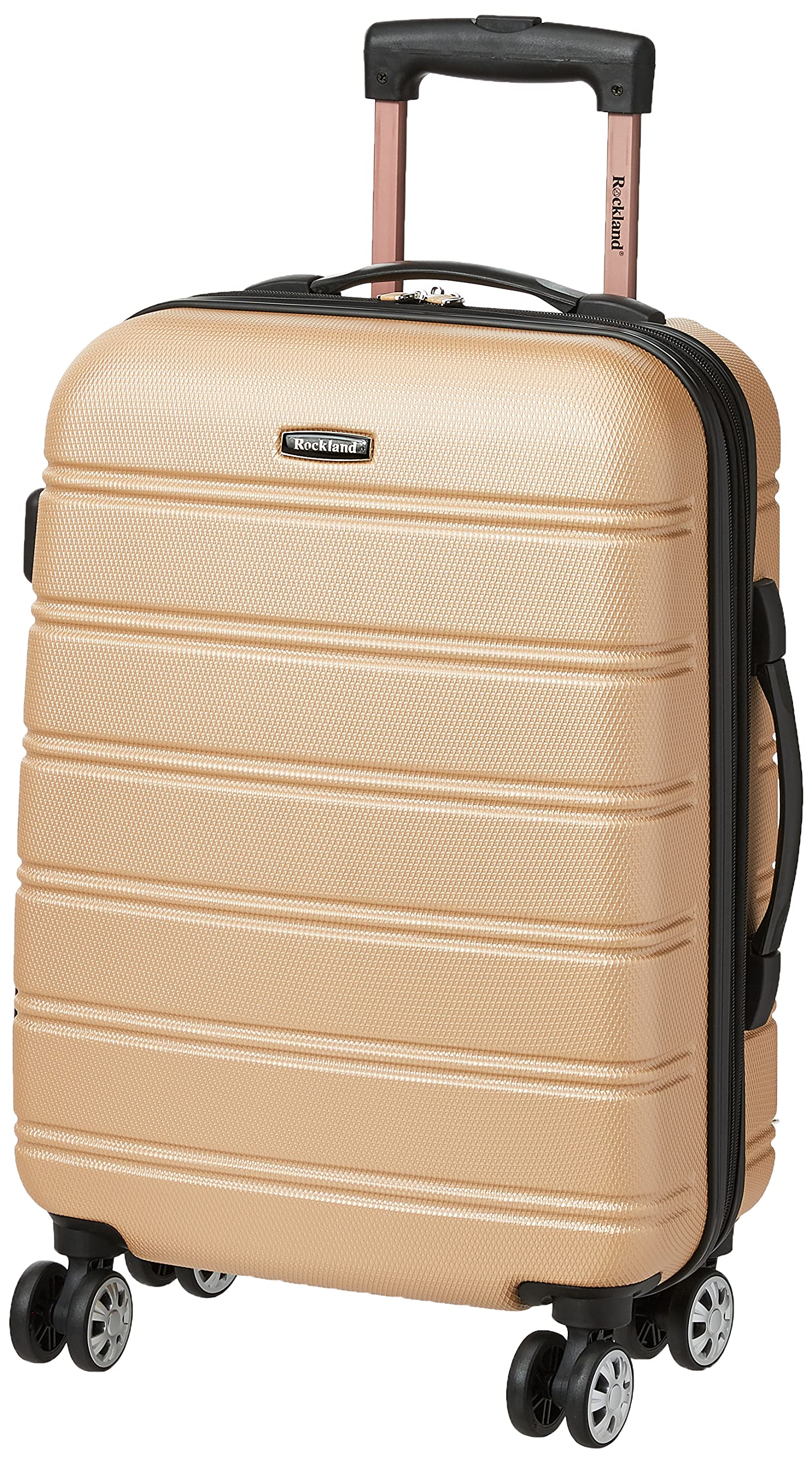 MELBOURNE 20 Inch  EXPANDABLE ABS CARRY ON - CHAMPAGNE