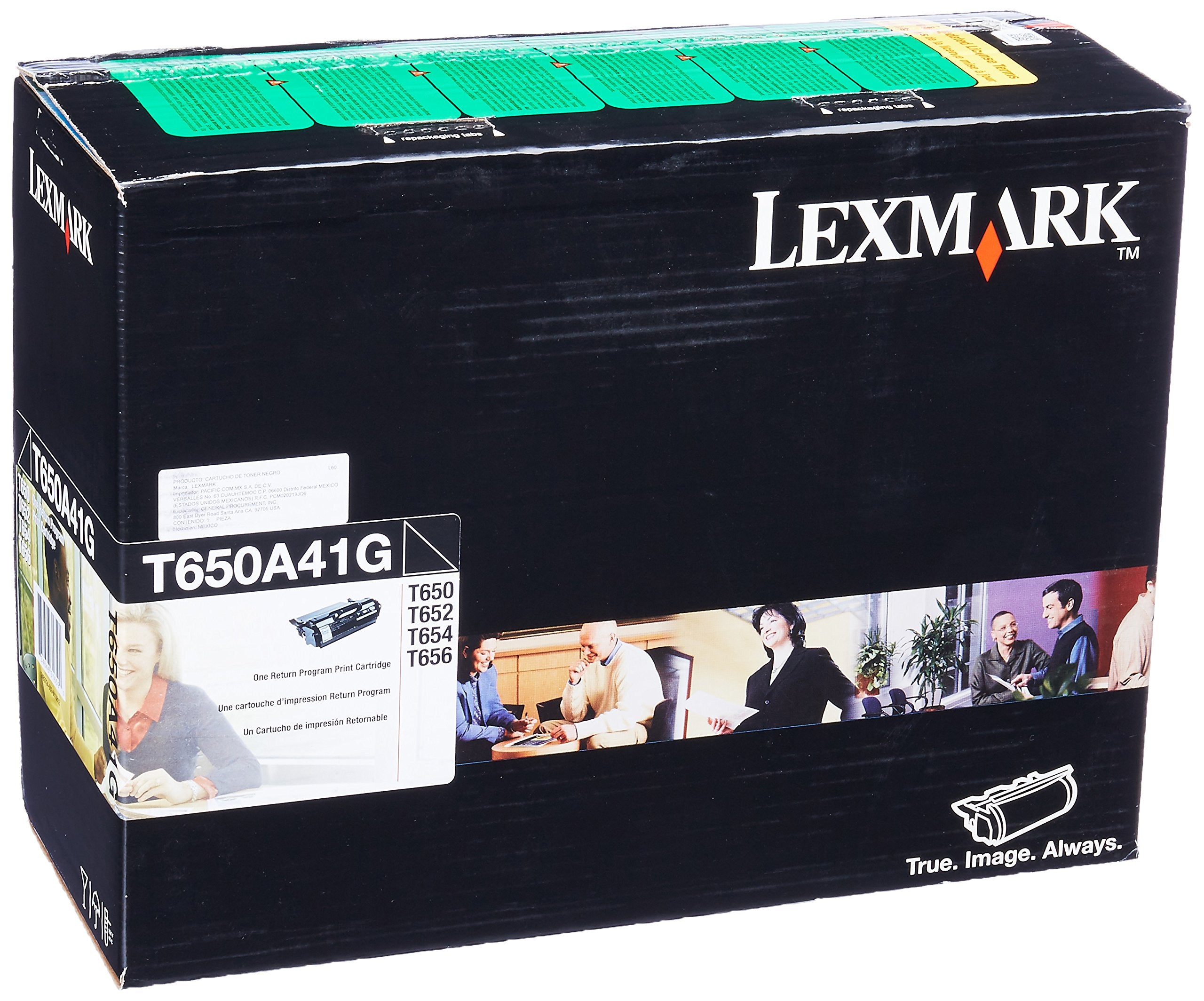 LEXMARK BR T650N GSA 1-SD TAA RETURN BLACK, 7k yield