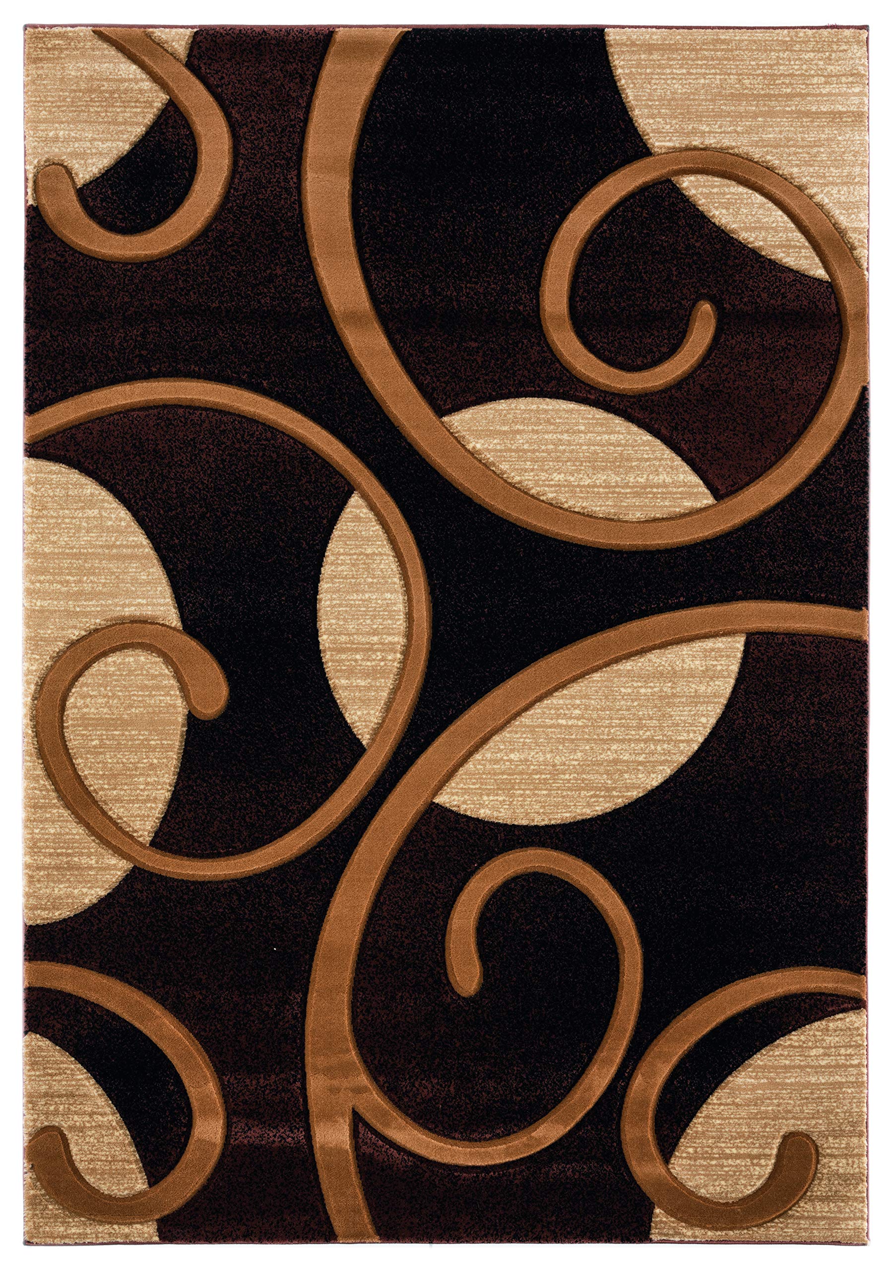 United Weavers Bristol Riley Brown Runner Rug 27 x 74