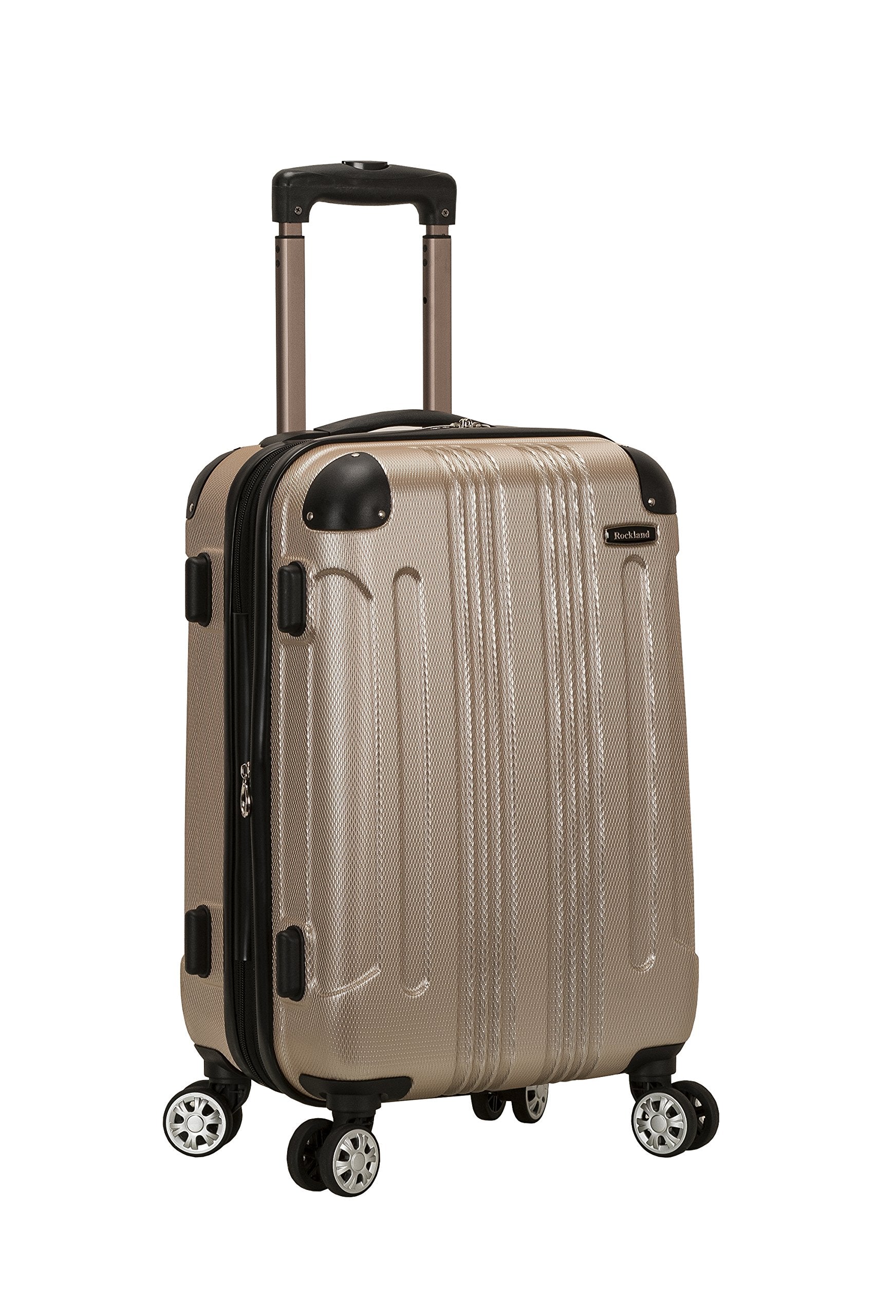 ROCKLAND SONIC ABS UPRIGHT SPINNER CHAMPAGNE