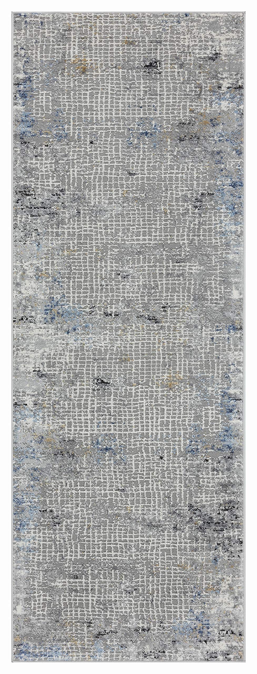United Weavers Austin Devine Blue Runner Rug 27 x 74”