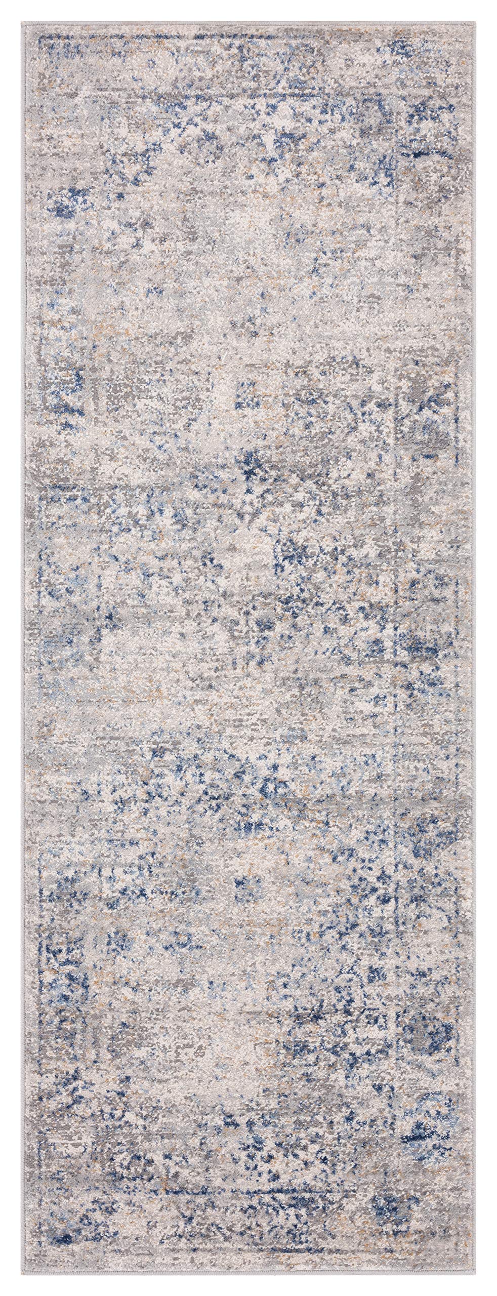 United Weavers Austin Clark Blue Runner Rug 27 x 74”