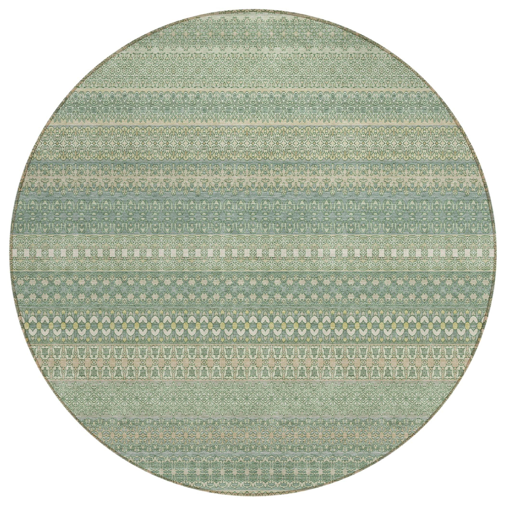 Chantille ACN527 Aloe 8 x 8 Rug