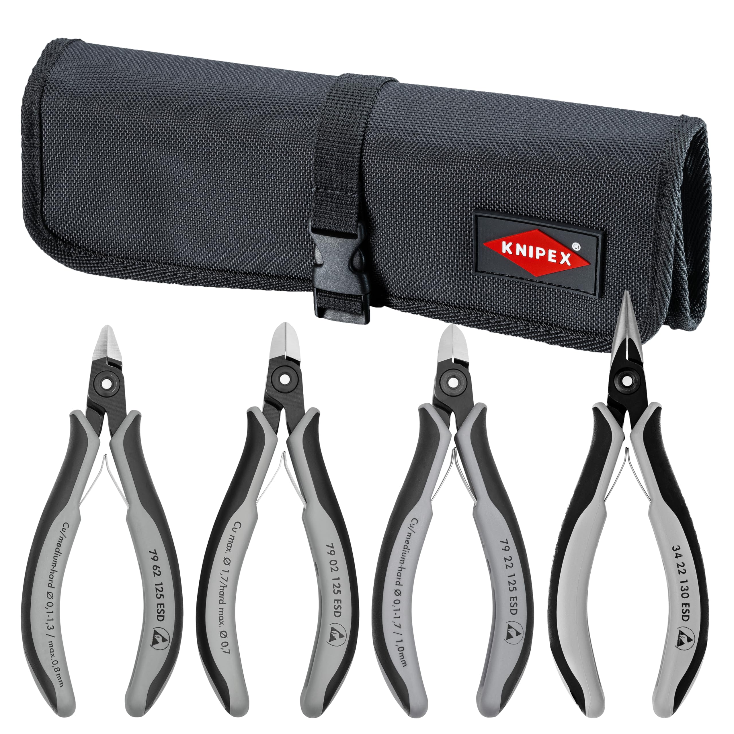 4 PC ELECTRONIC PLIERS SET