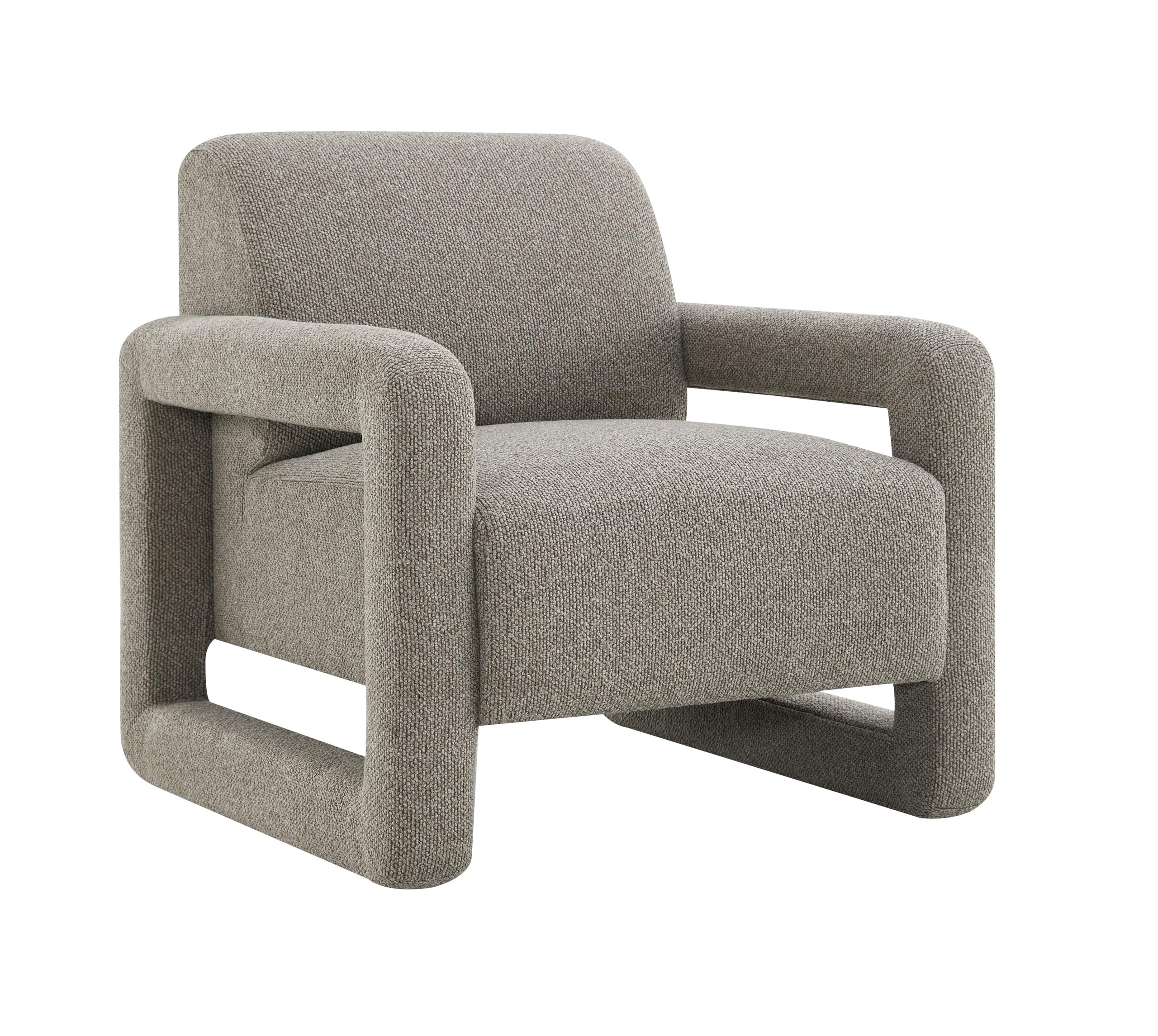 ACME Glenda Accent Chair, Gray Chenille