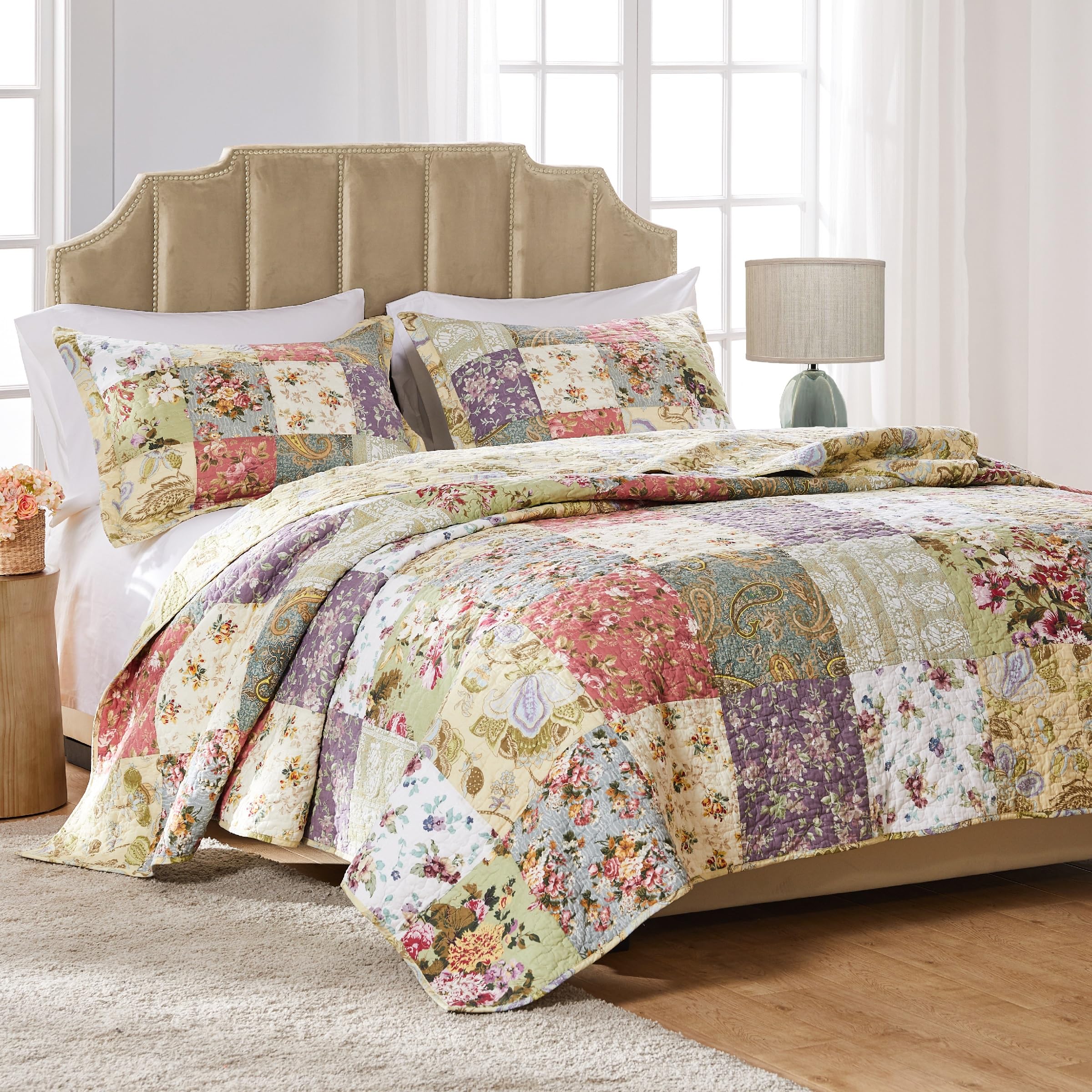 Blooming PrairieMultiQuilt Set, 2-PieceTwin