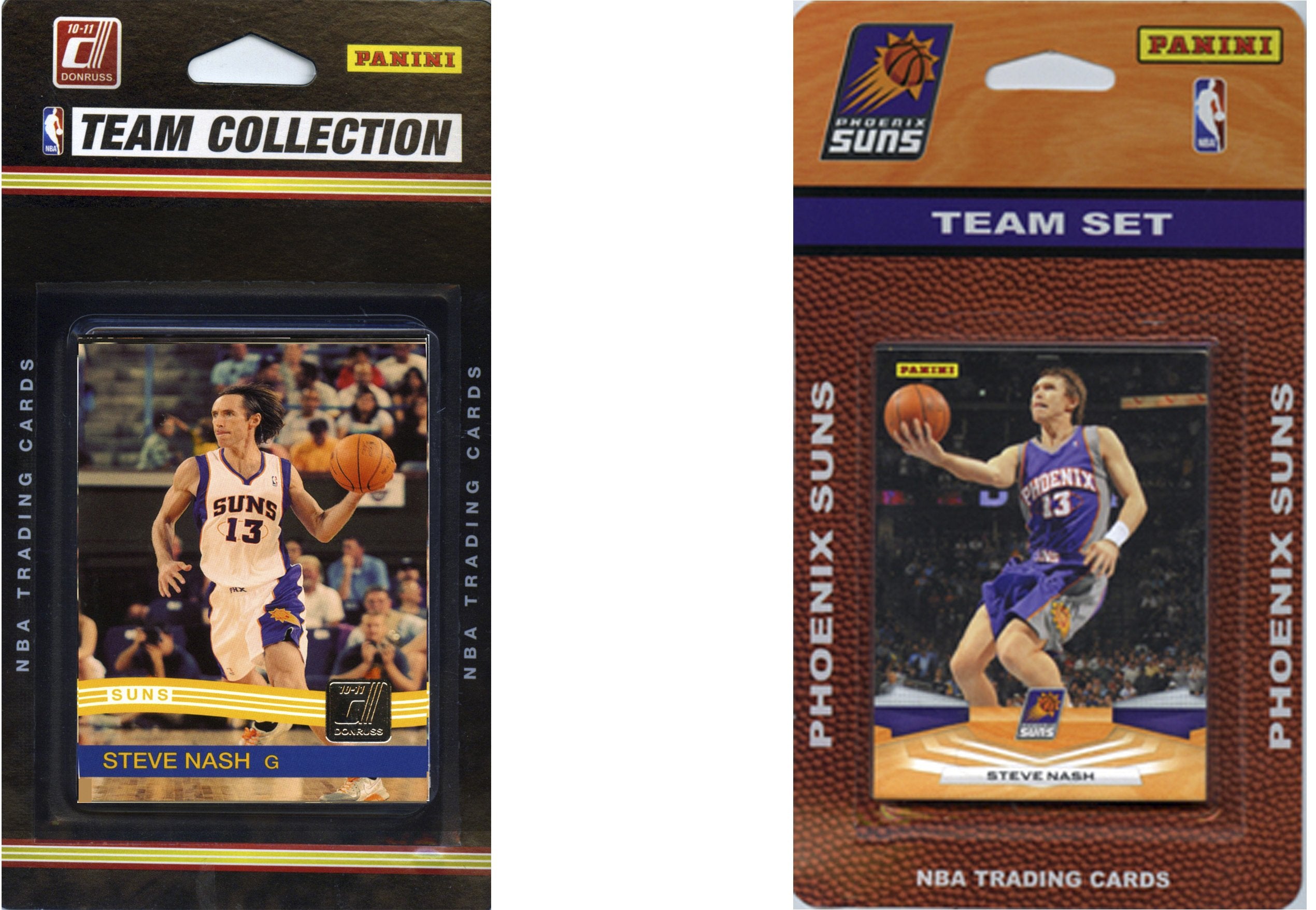 NBA Phoenix Suns 2 Different Licensed Trading Card Team Sets