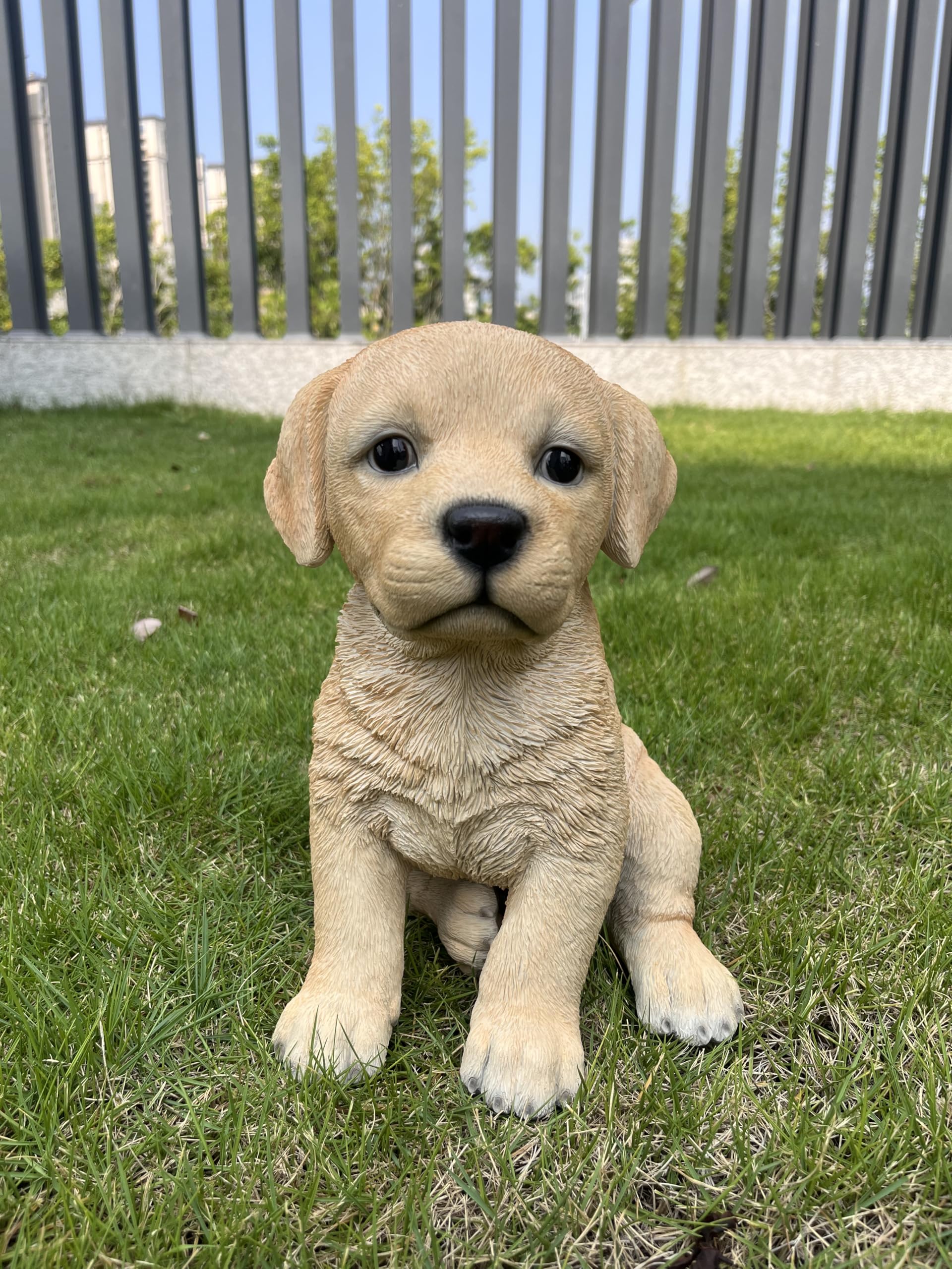 Hi-Line Gift Ltd 87629-B 10 Labrador Puppy Statue