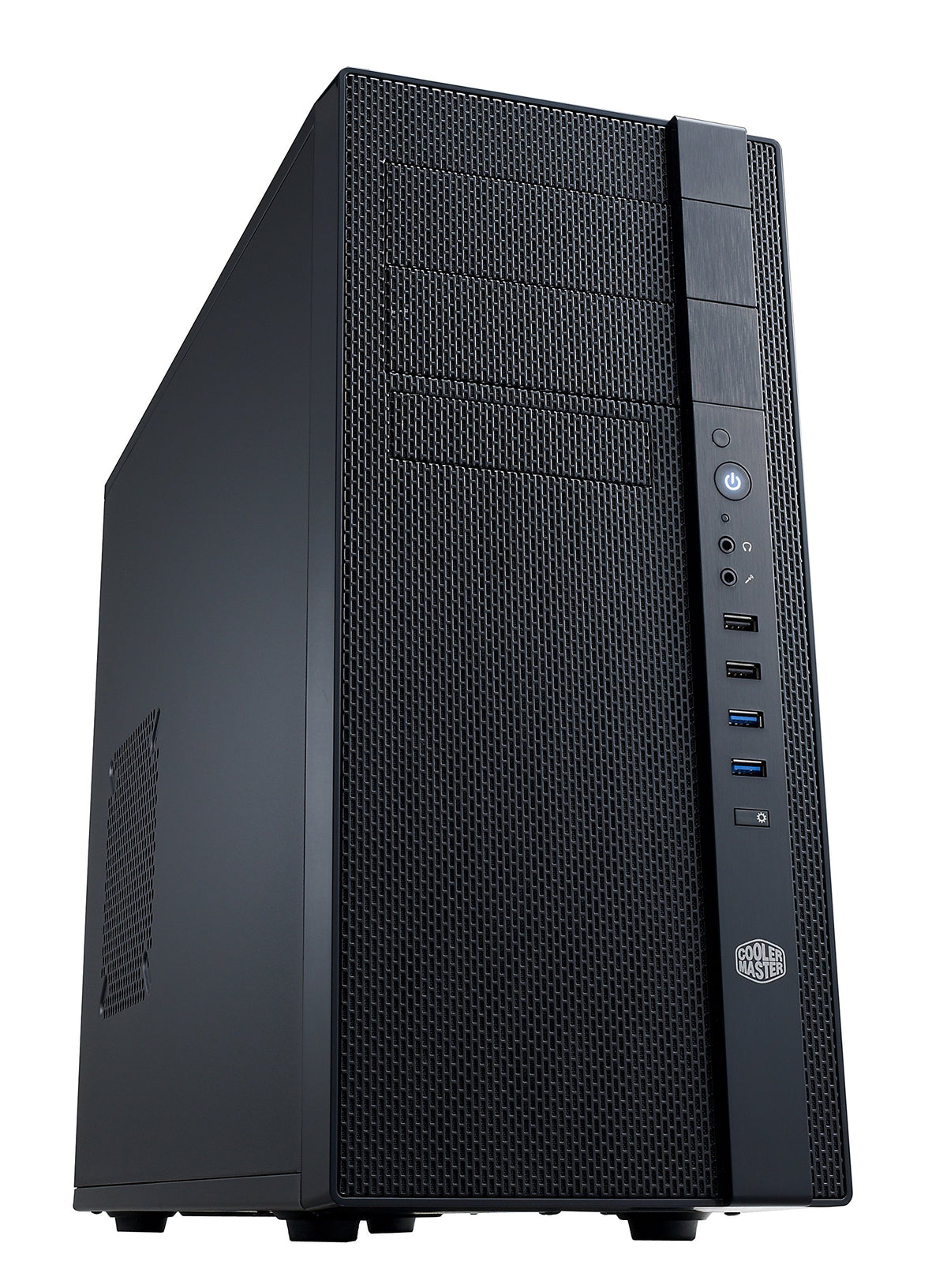 Cooler Master N400 Nse-400-Kkn2 Mid-Tower Fully Meshed Front Panel Computer Case (Midnight Black)