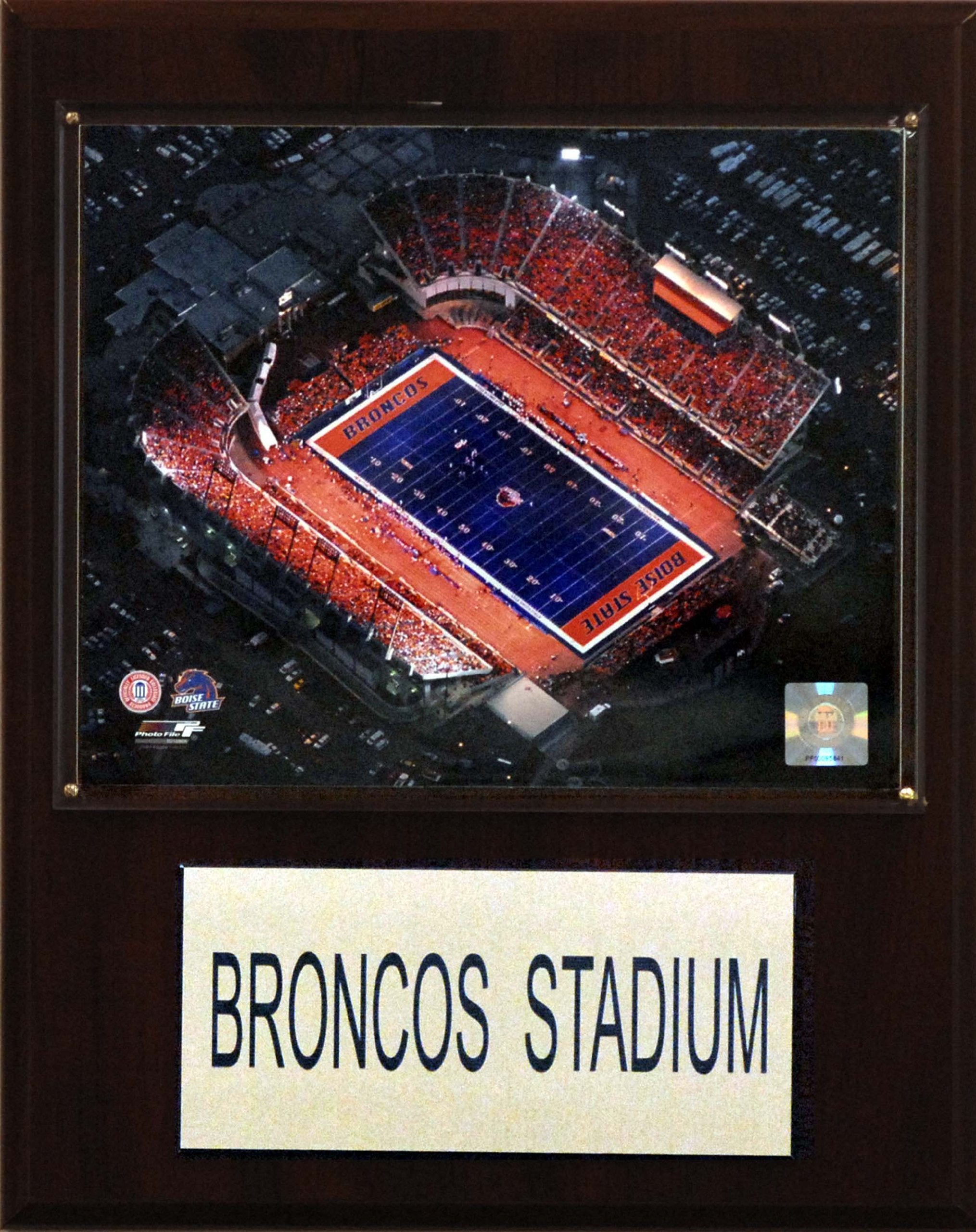 NCAA Football 12x15″ Bronco Stadium Stadium Plaque