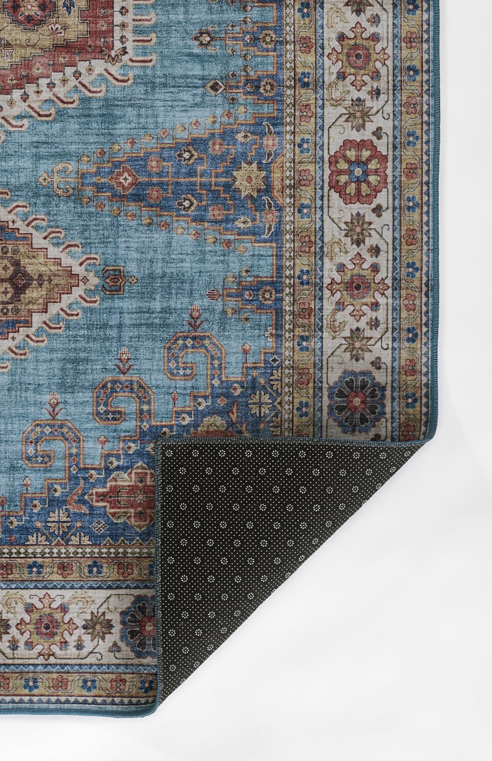 Momeni Karachi 36 X 56″ Rectangle Area Rugs in Blue Finish KARACKAR10BLU3656″