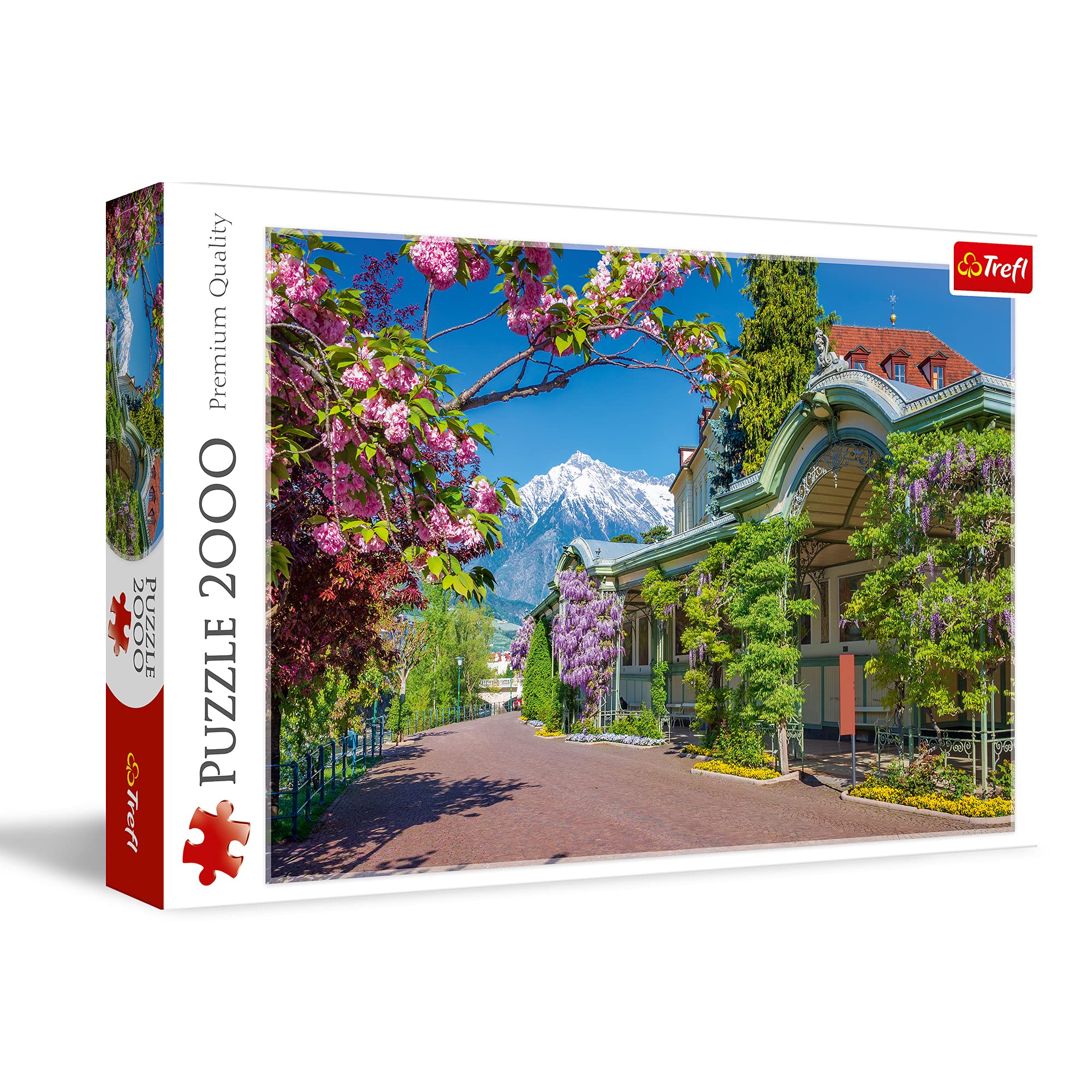 Trefl 2000 Piece Jigsaw Puzzle Merano, Italy, Mulicolor