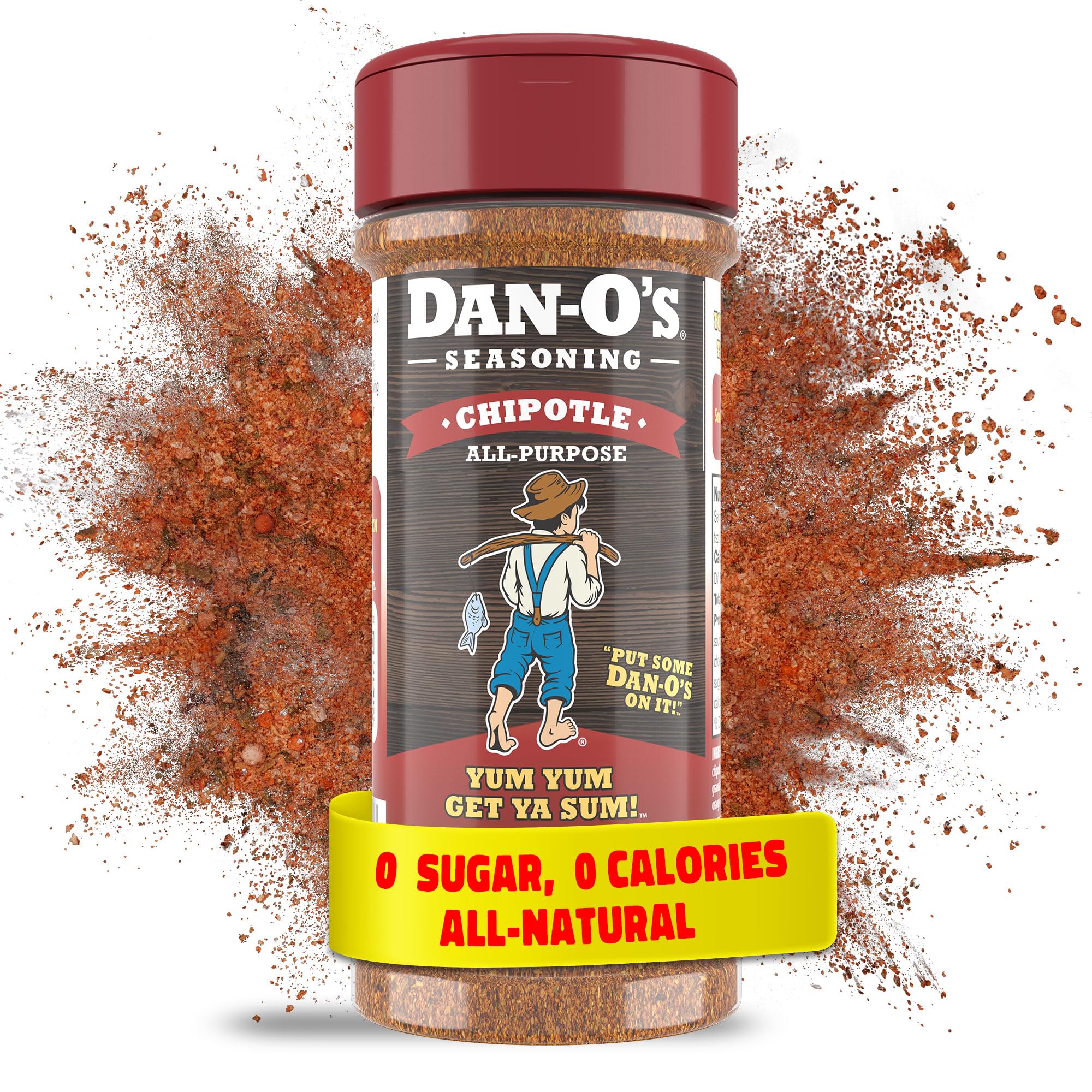 Dan-O'S Seasoning Chipotle | Small Bottle | 1 Pack (3.5 Oz)