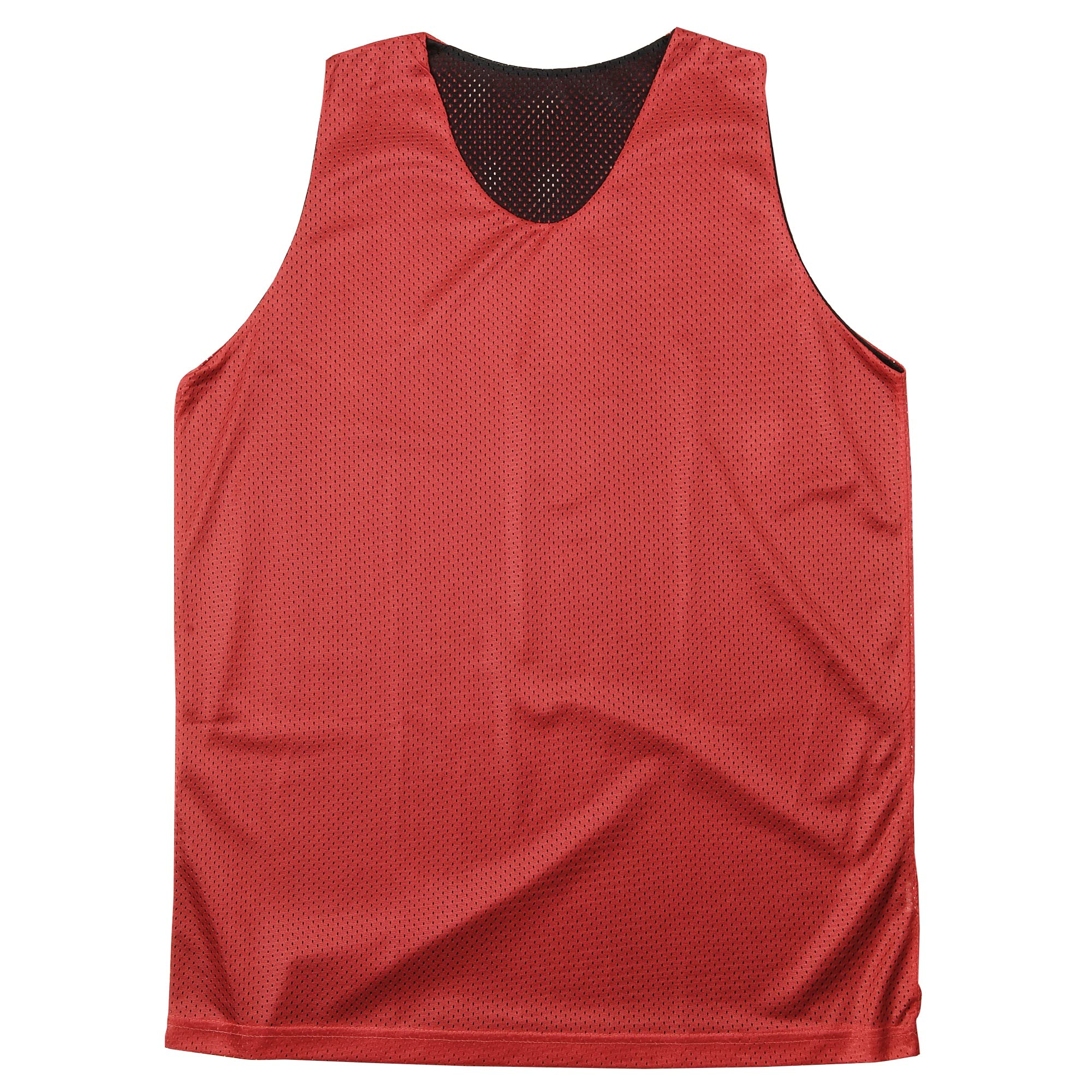REVERSIBLE TANK TOP-ADULT-RED/BK-XL
