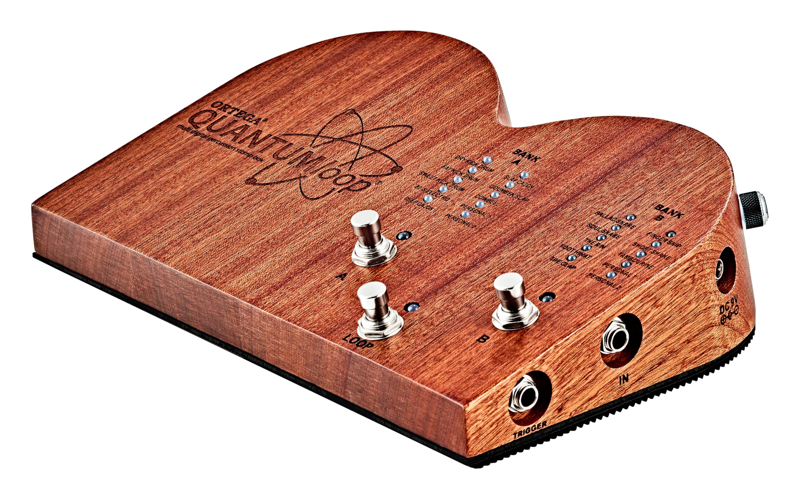 Guitar Looper Effects Pedal with Built-in Percussion Samples