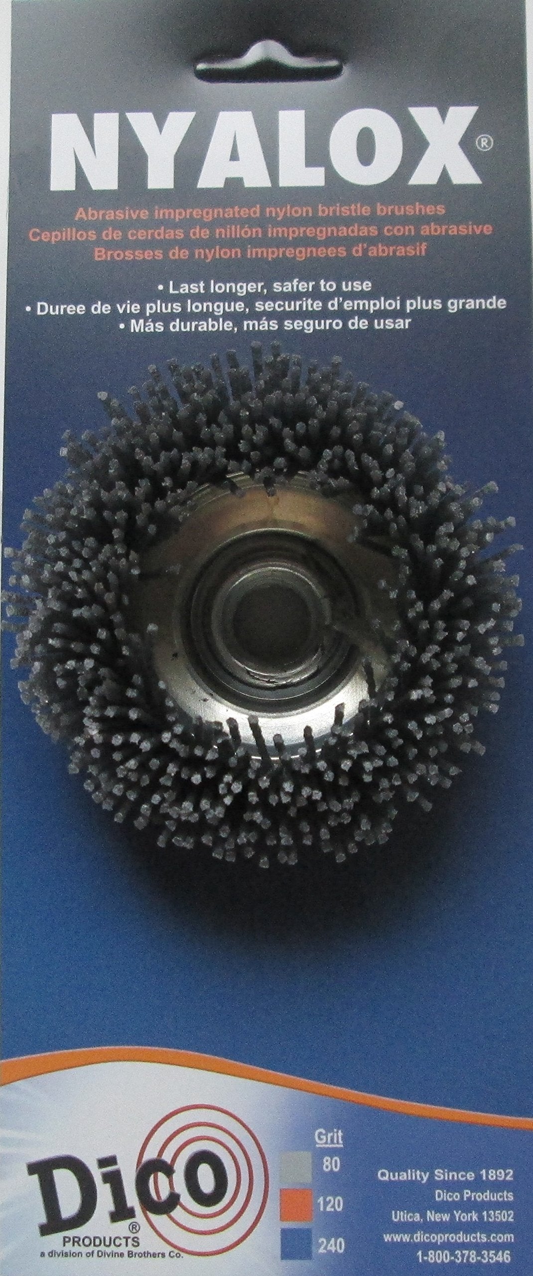 Dico Products 541-723-358 Power Brush, Gray