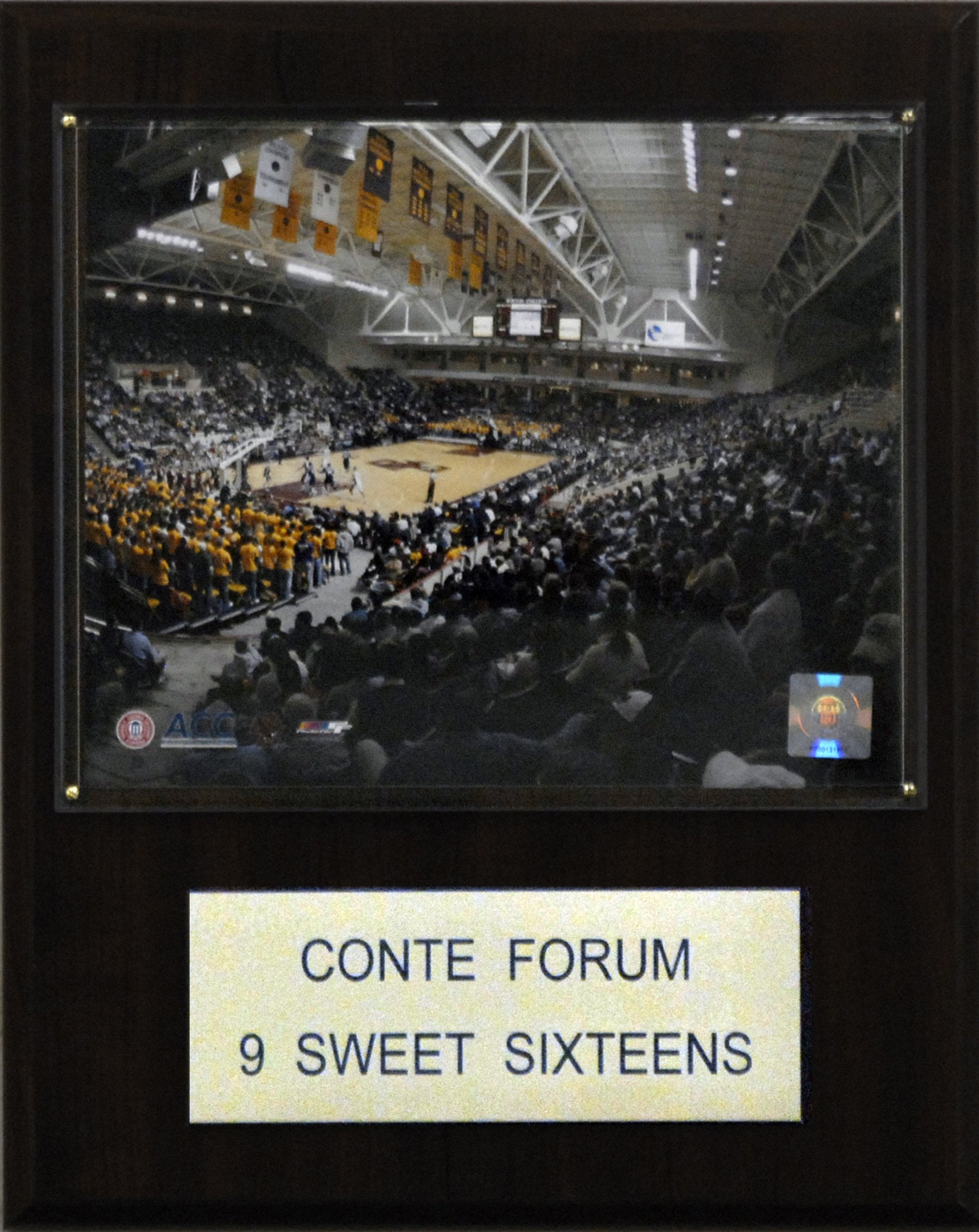 NCAA Basketball 12x15″ Conte Forum Arena Plaque