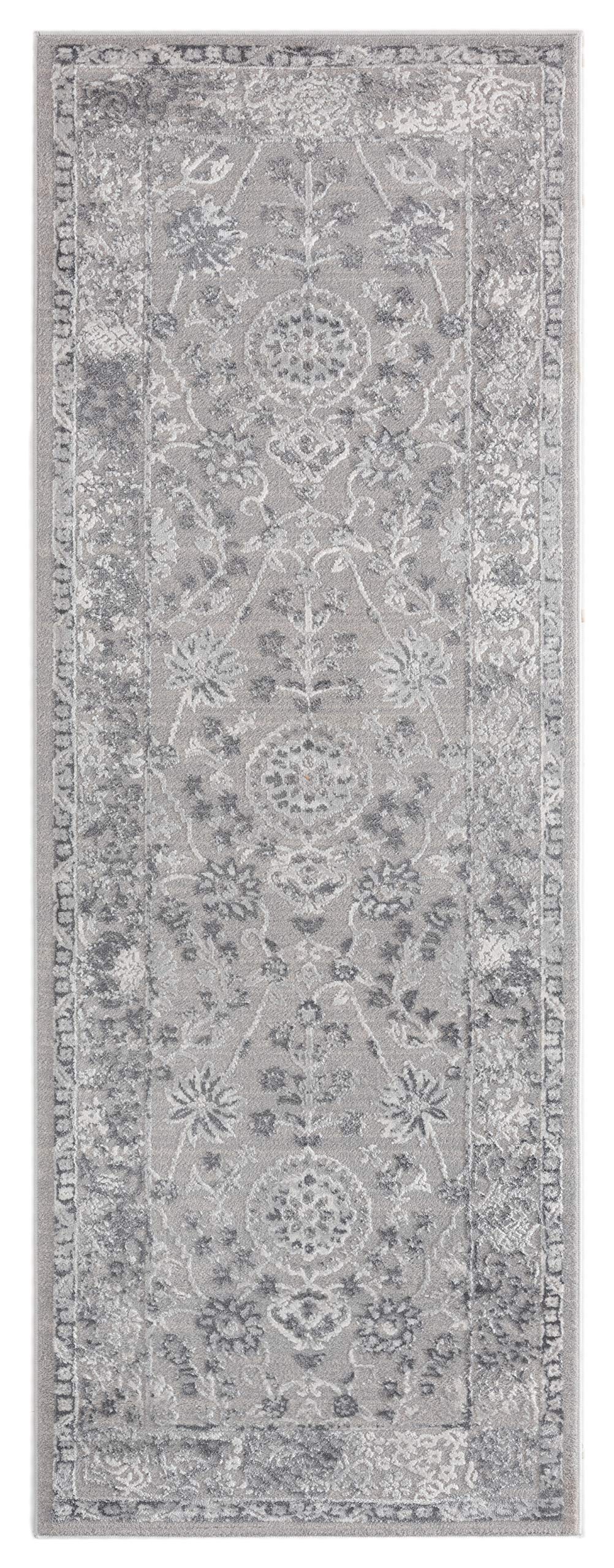 Casafoyer  Cascades Shasta Grey Runner Rug 2'7″ x 7'2″ - (Pack Of 2)