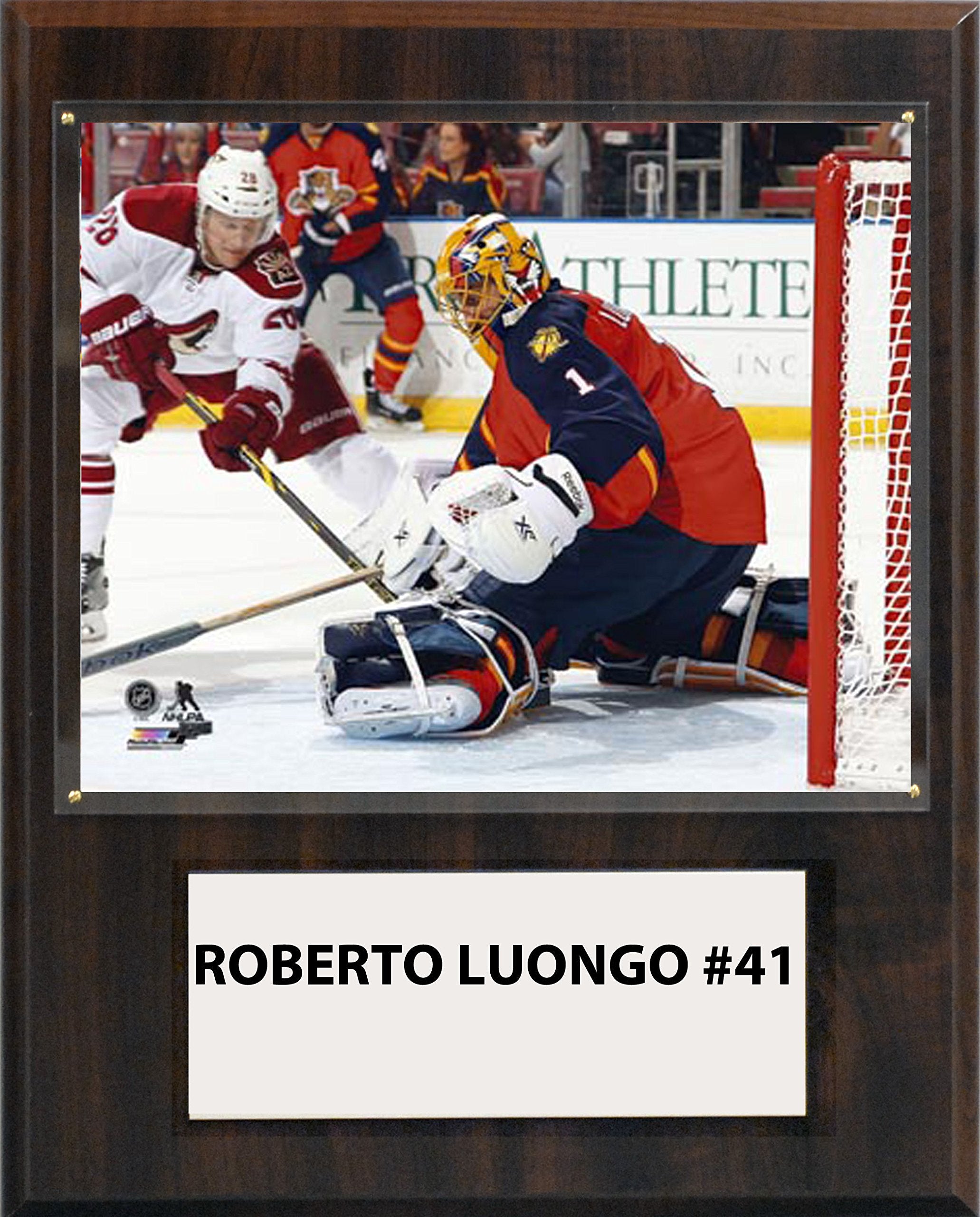 NHL 12x15″ Roberto Luongo Florida Panthers Player Plaque