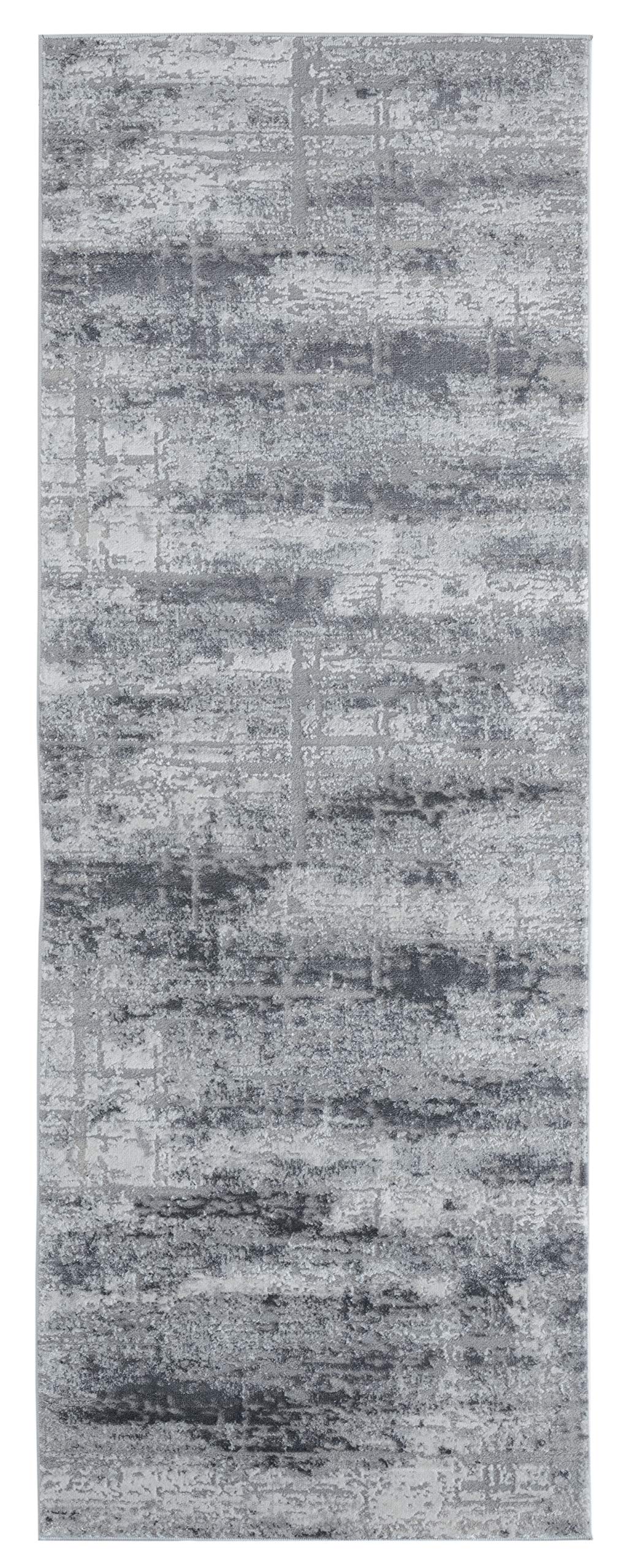 United Weavers Cascades Mazama Grey Runner Rug 27 x 72”