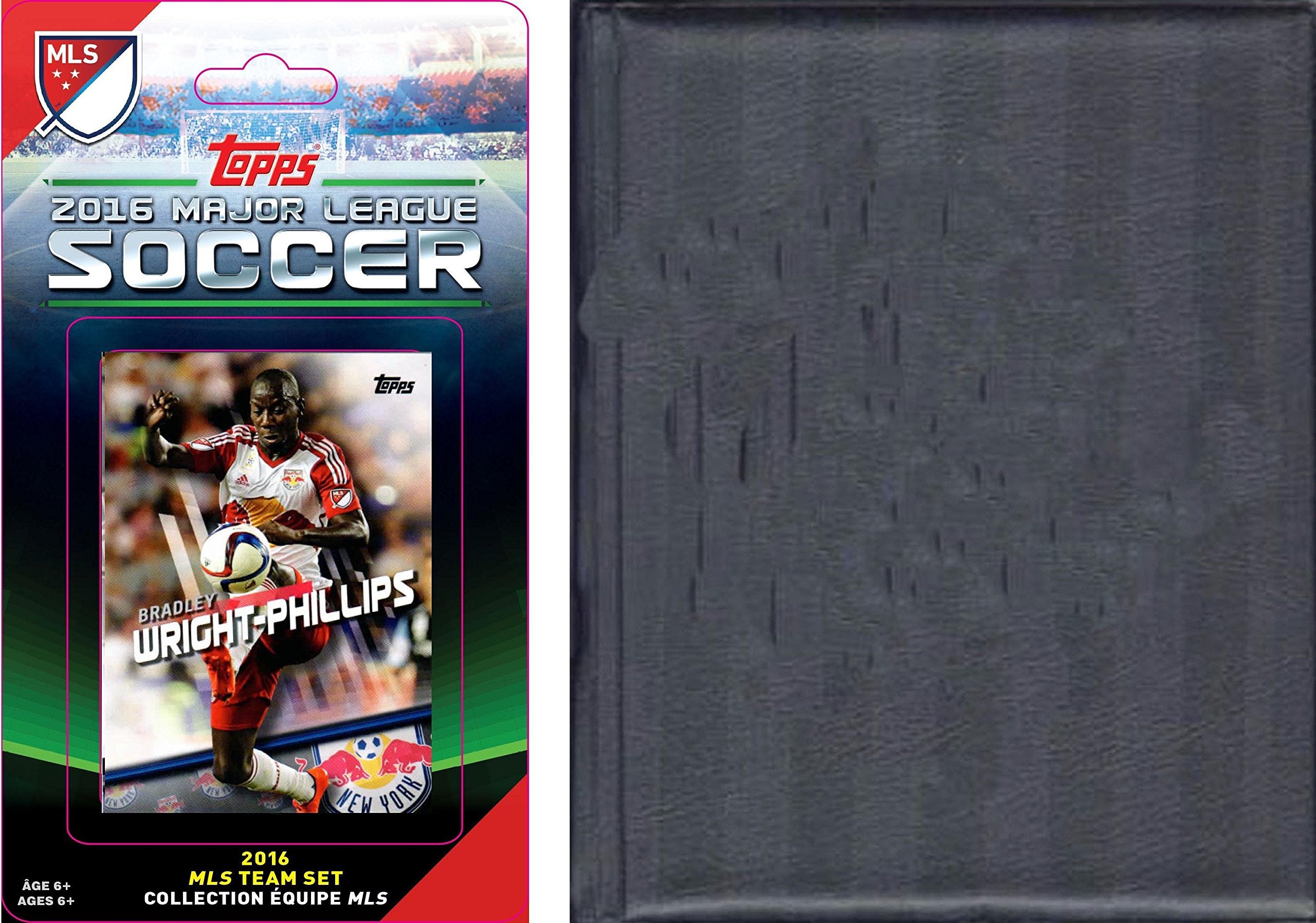 MLS New York Red Bulls Licensed 2016 Topps Team Set and Storage Album