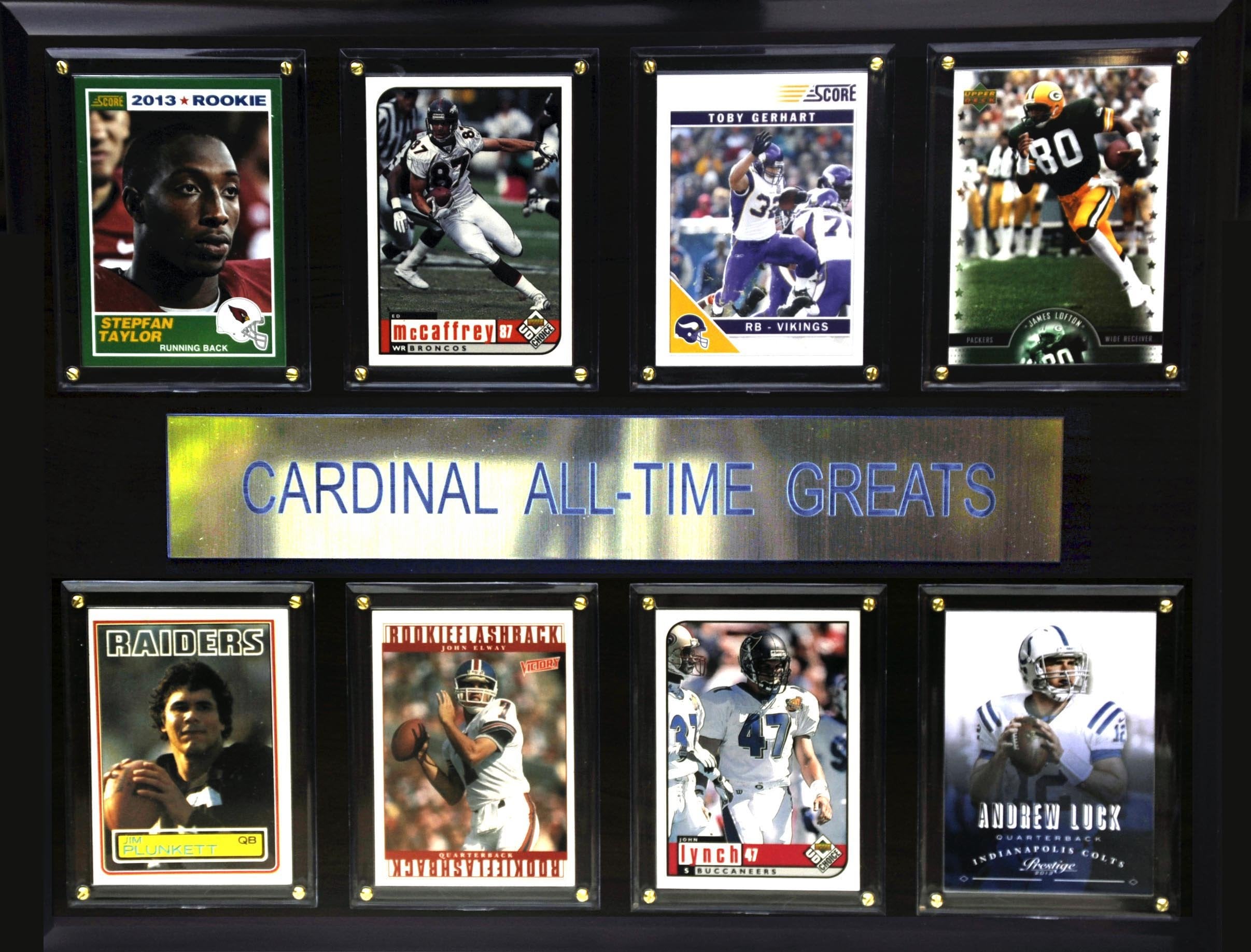 NCAA Football 12x15″ Stanford Cardinal All-Time Greats Plaque