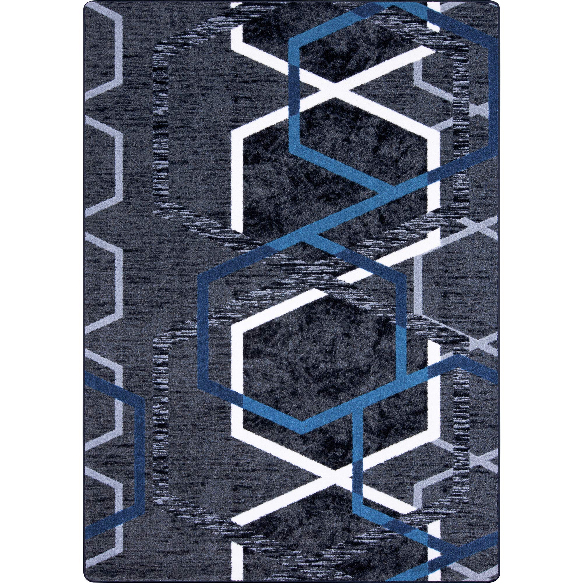 Double Helix 310 x 54??area rug in color Sapphire