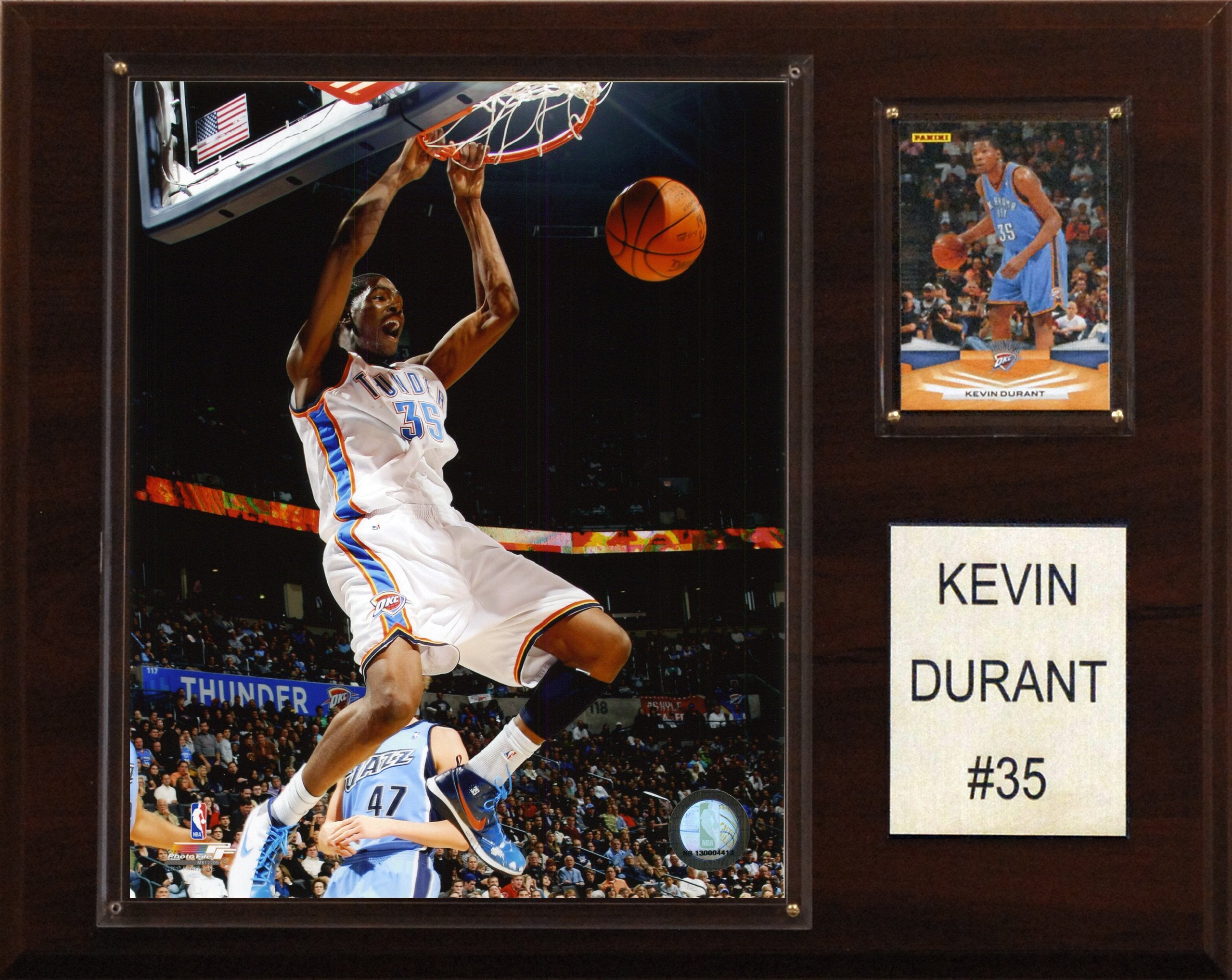 NBA 12x15″ Kevin Durant Oklahoma City Thunder Player Plaque