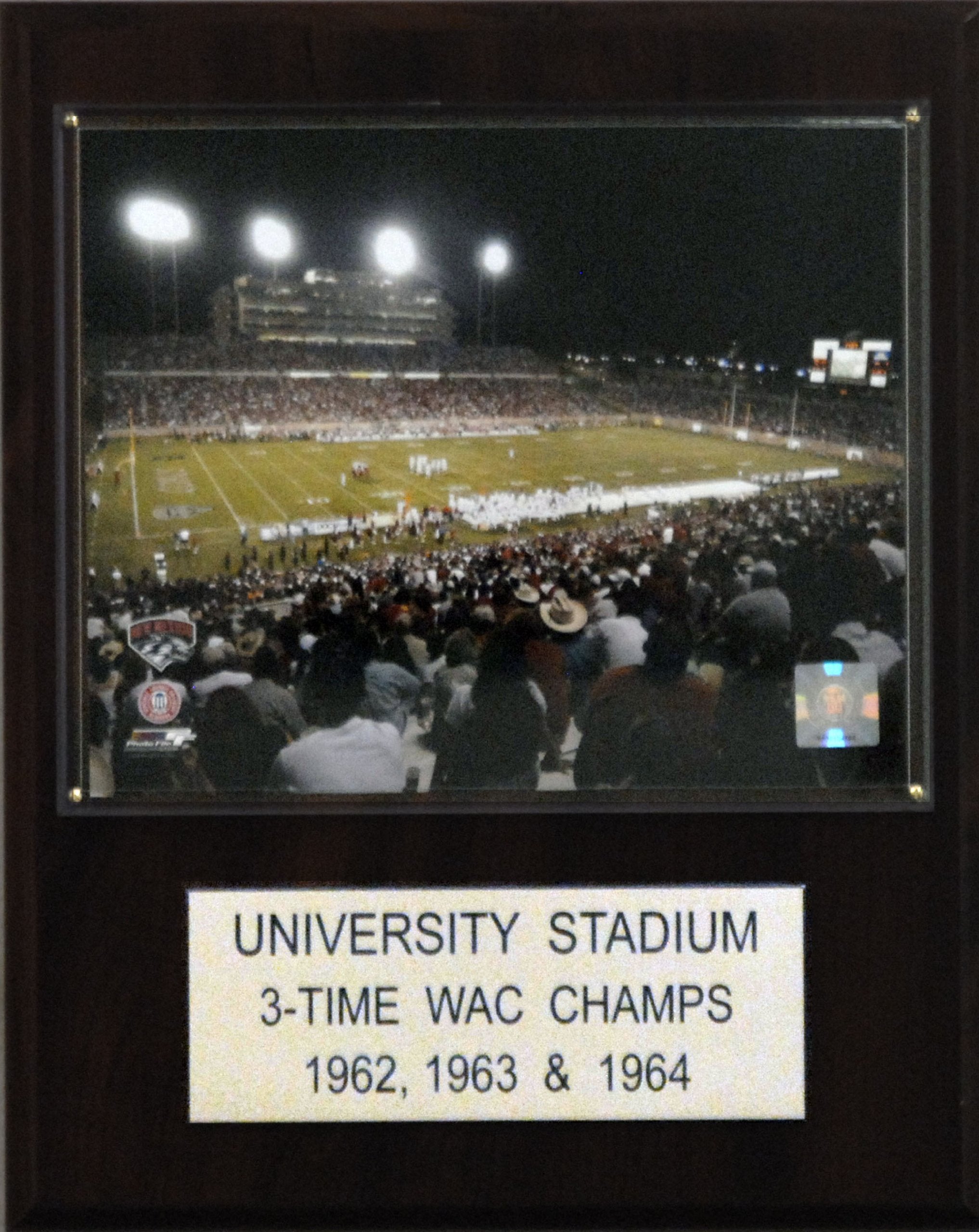 NCAA Football 12x15″ University Stadium Stadium Plaque