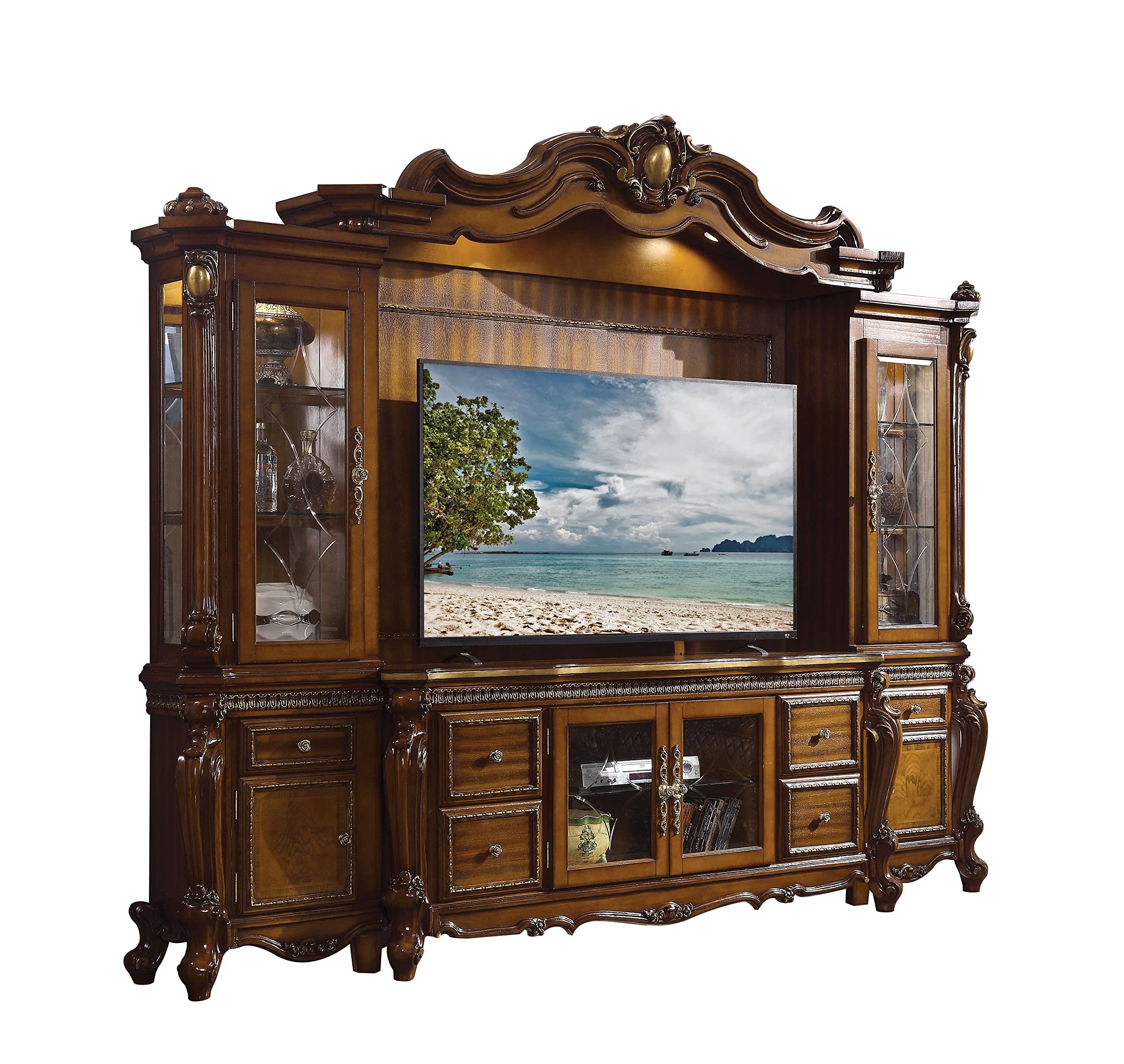 Entertainment Center, Cherry Oak