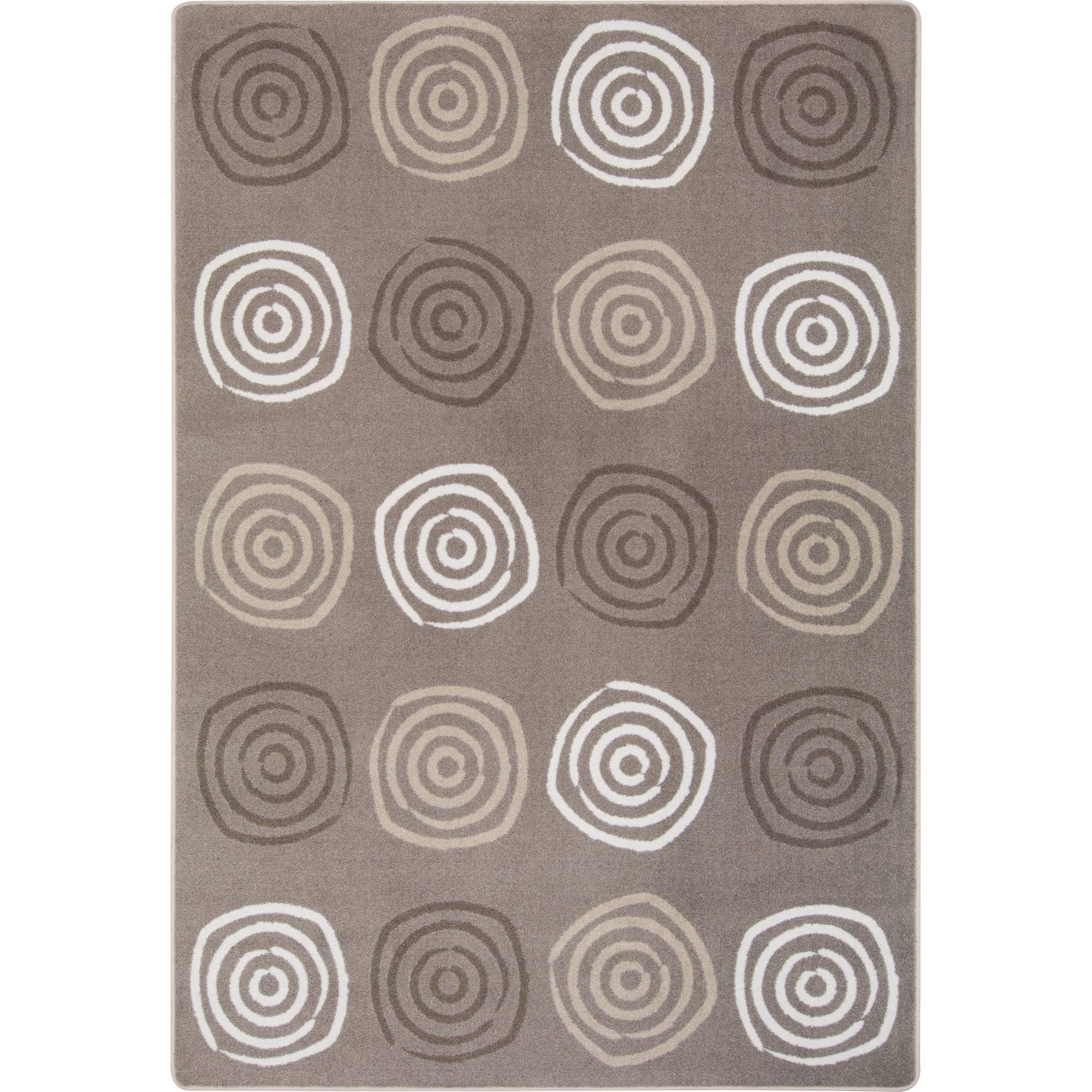 Simply Swirls 54 x 78??area rug in color Neutral
