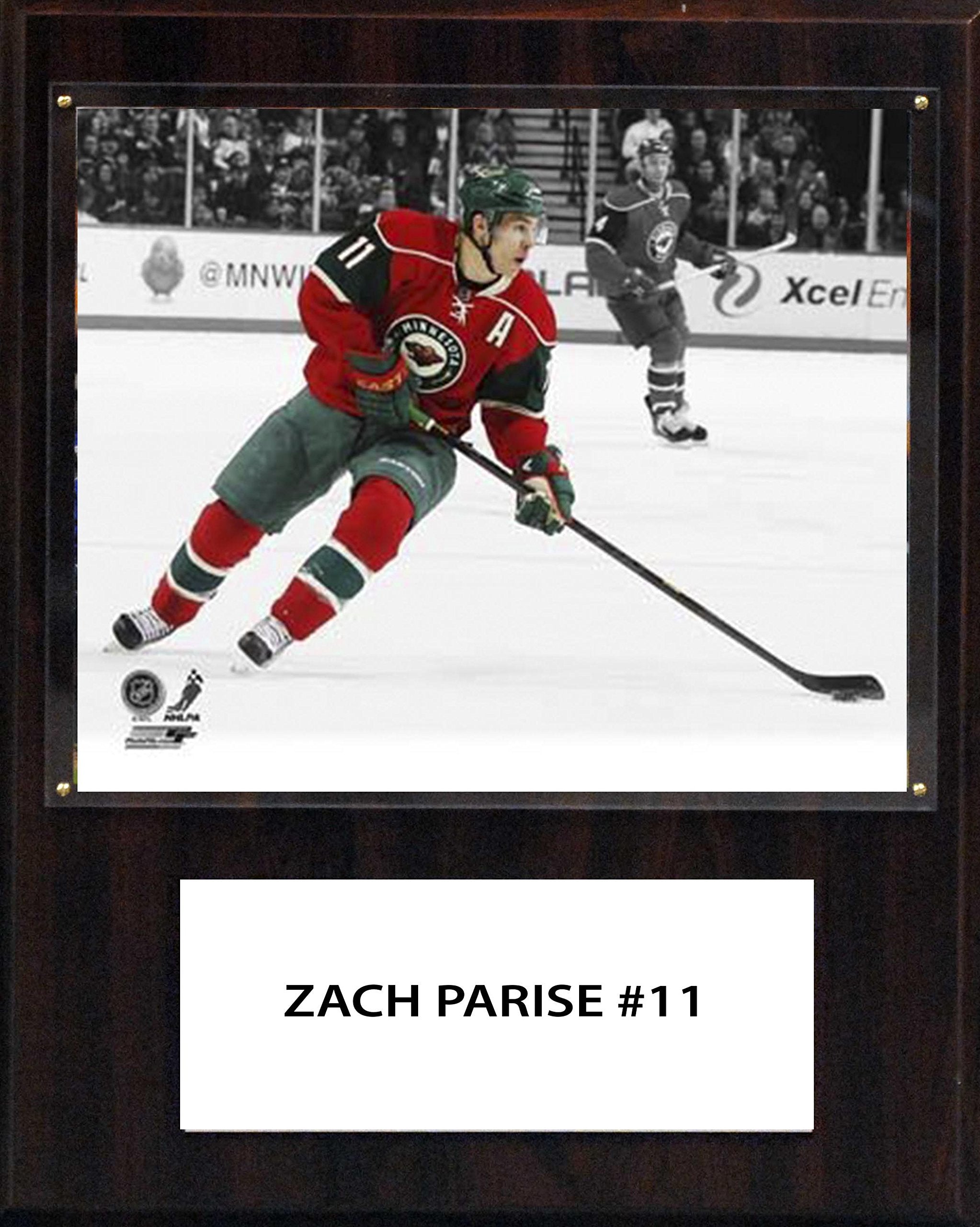 NHL 12x15″ Zach Parise Minnesota Wild Player Plaque