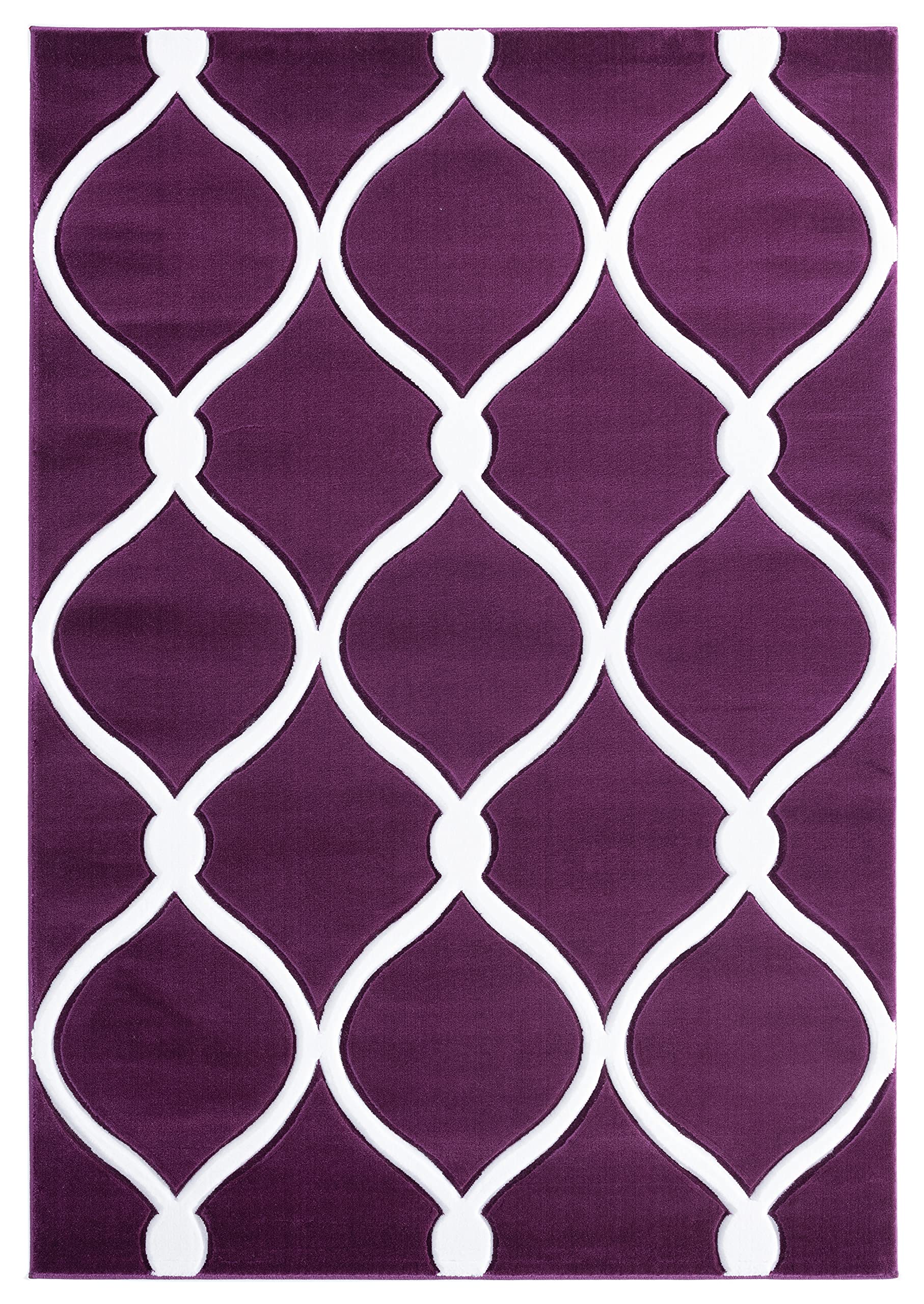 United Weavers Bristol Rodanthe Plum Accent Rug 110 x 28