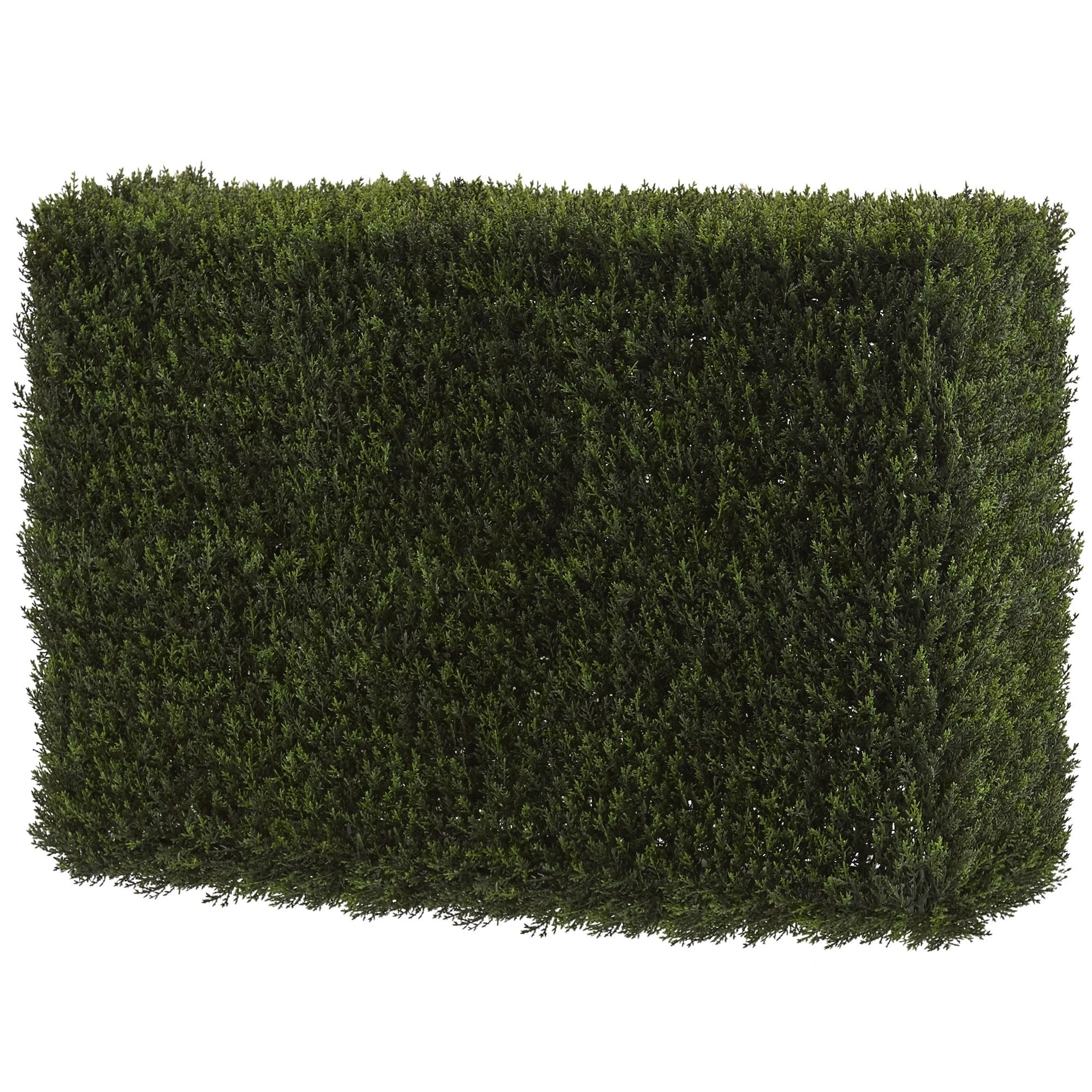 Nearly Natural 4889 Artificial 20 (Indoor/Outdoor) Decorative Cedar Hedge