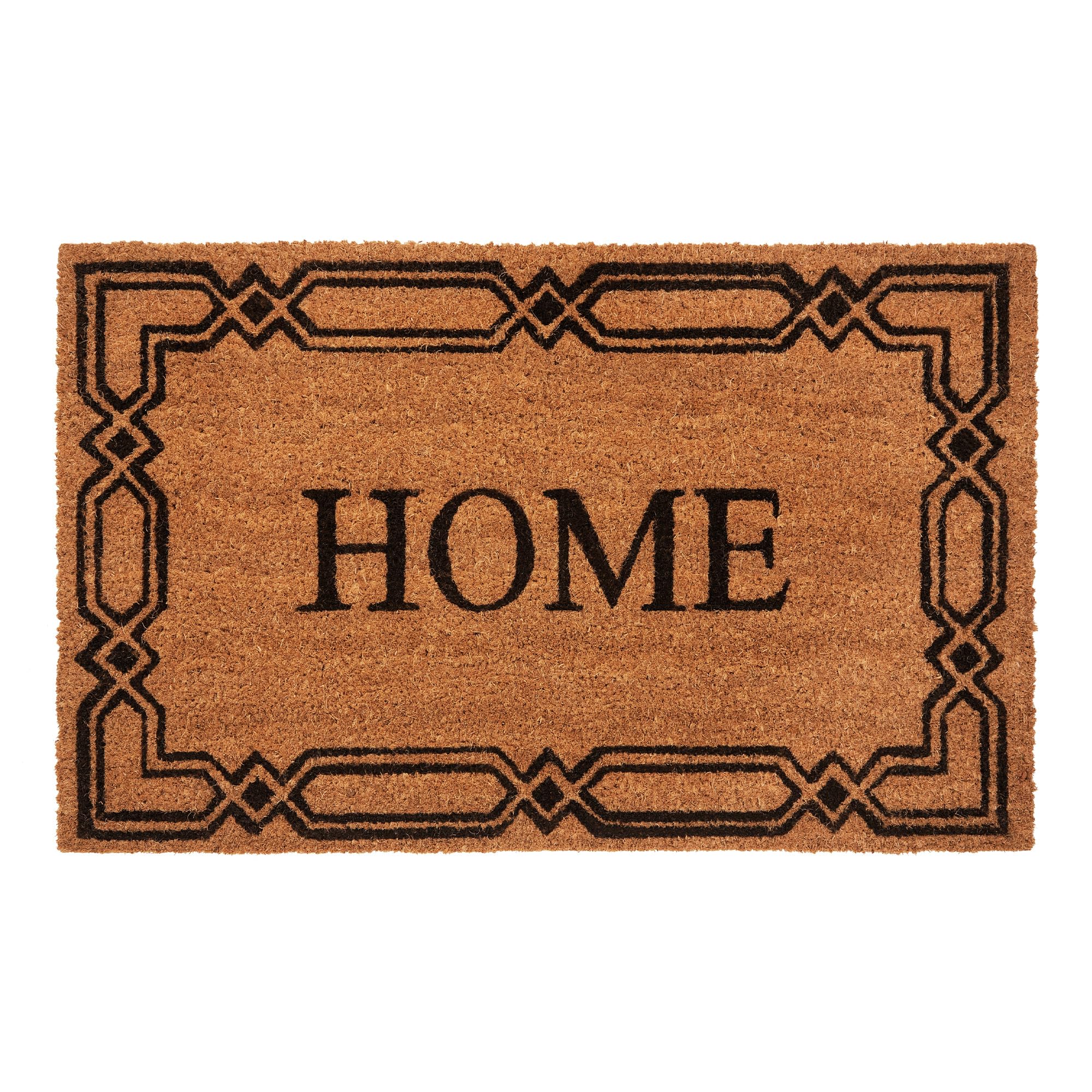Printed Coir Door Mat 18x30 - Home