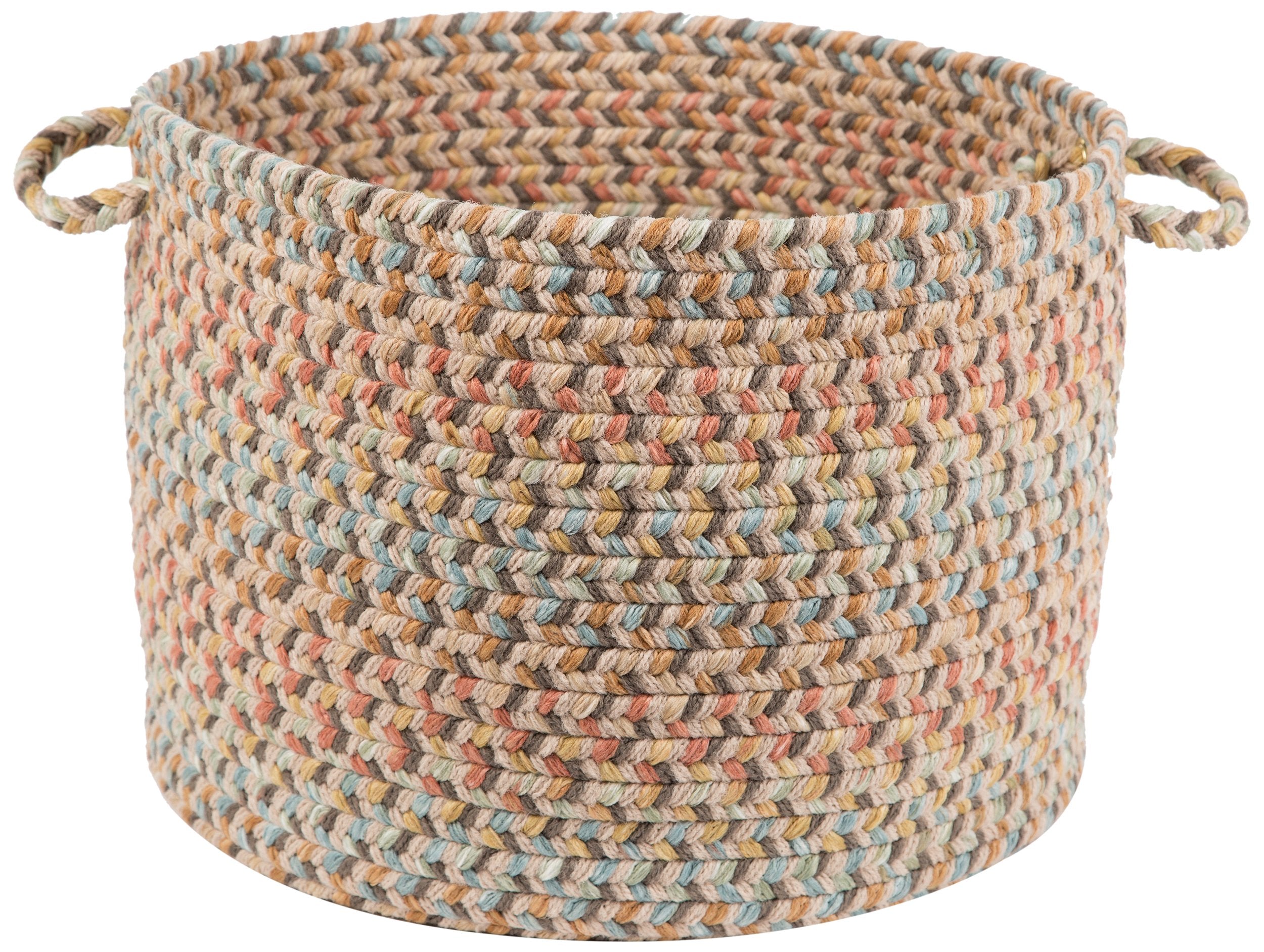 Rhody Rug CY57B018X012 Braided Area Rugs, Earth Beige , 18 x 12""