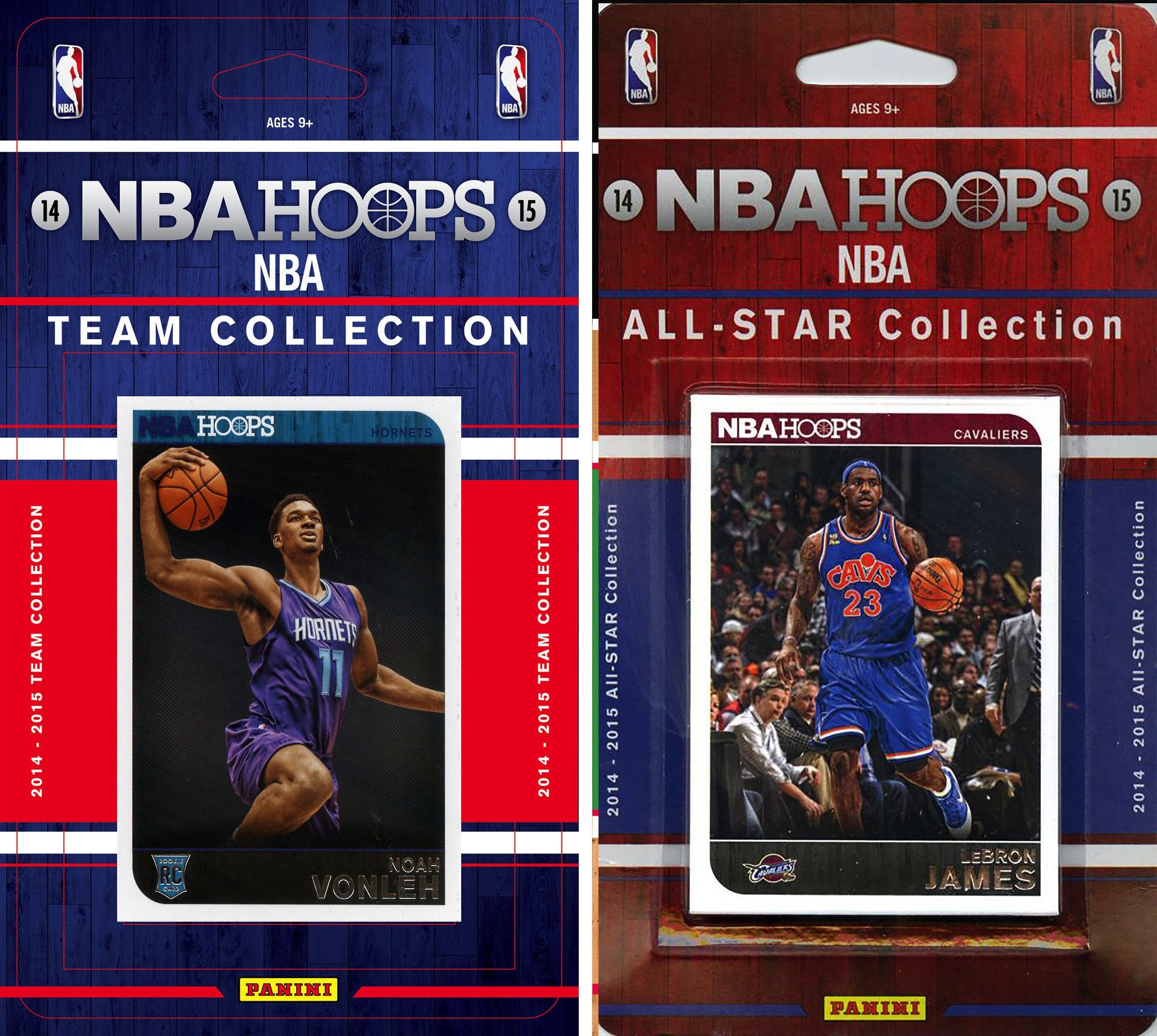 NBA Charlotte Hornets Licensed 2014-15 Hoops Team Set Plus 2014-15 Hoops All-Star Set