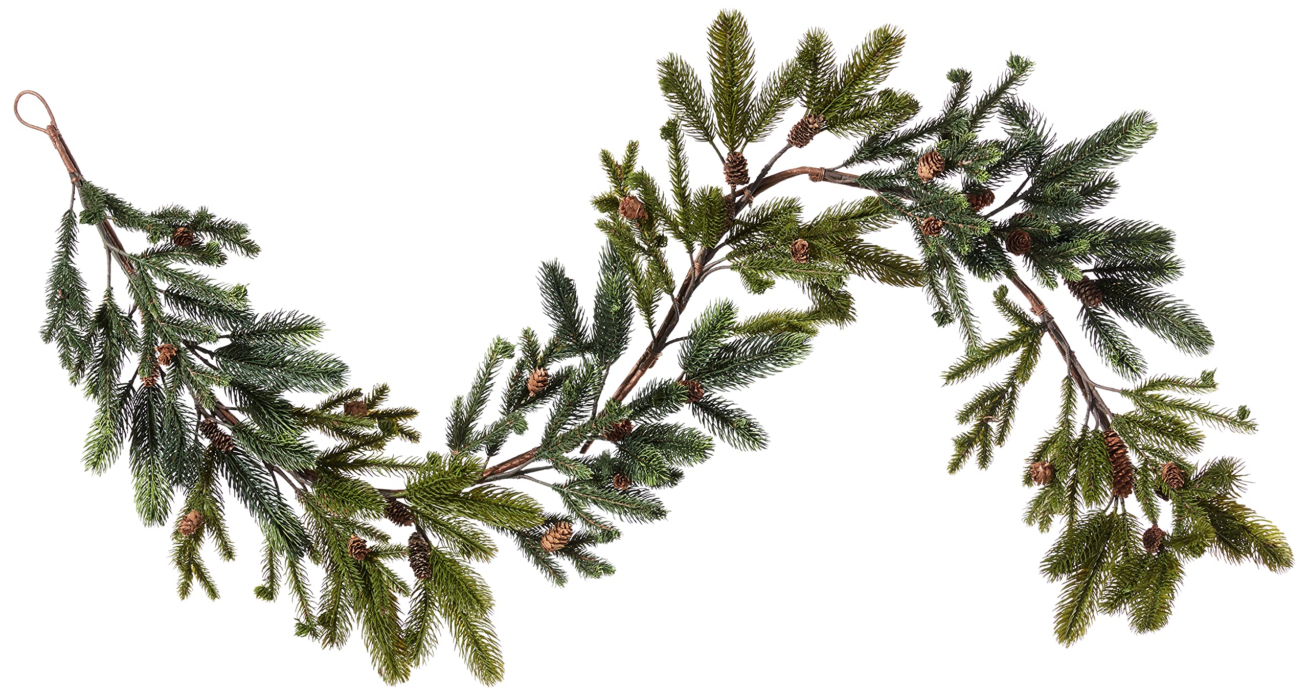 60″ Pine & Pinecone Garland