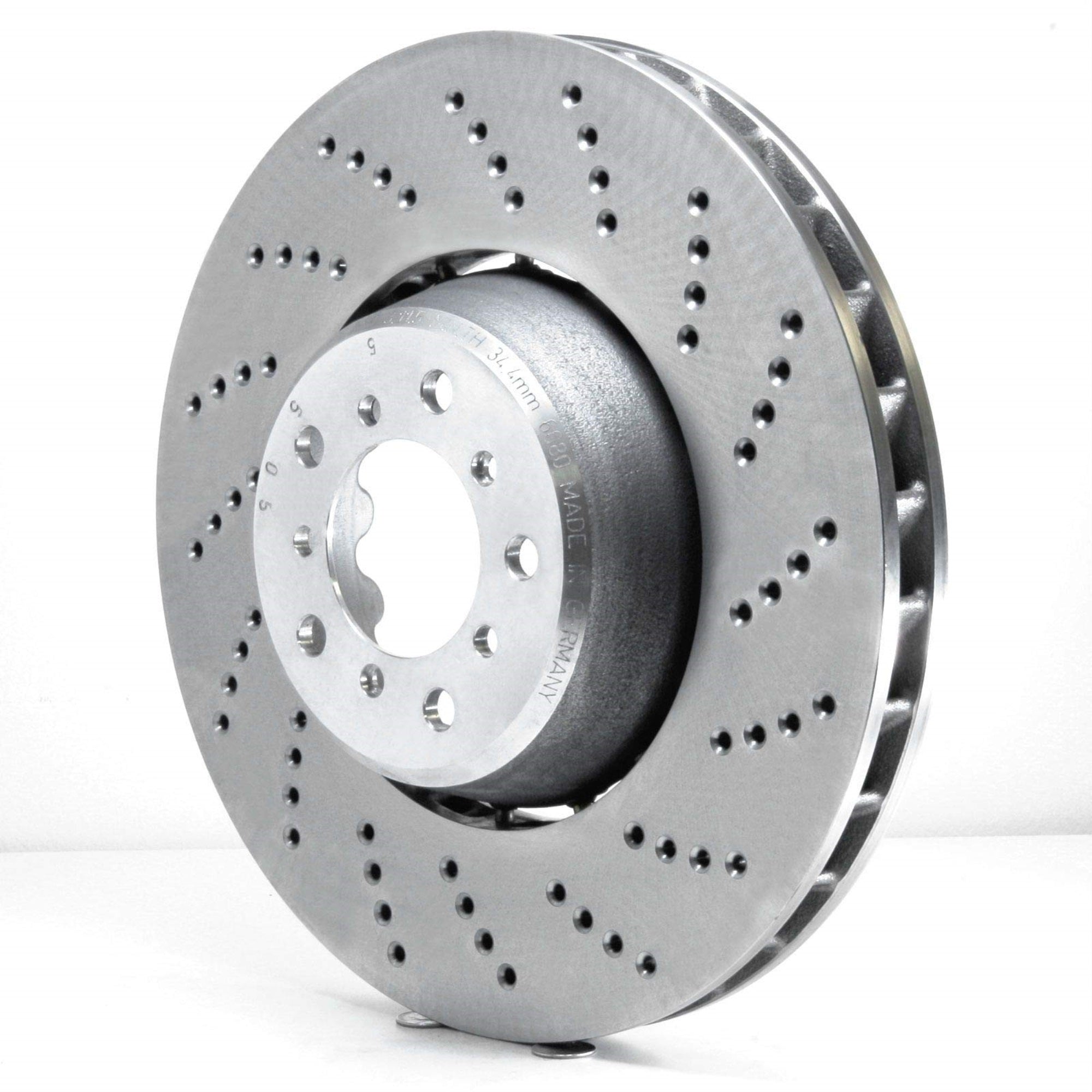 Hi-Carbon Alloy Geomet Coated Rotor - Drilled 920-31071D